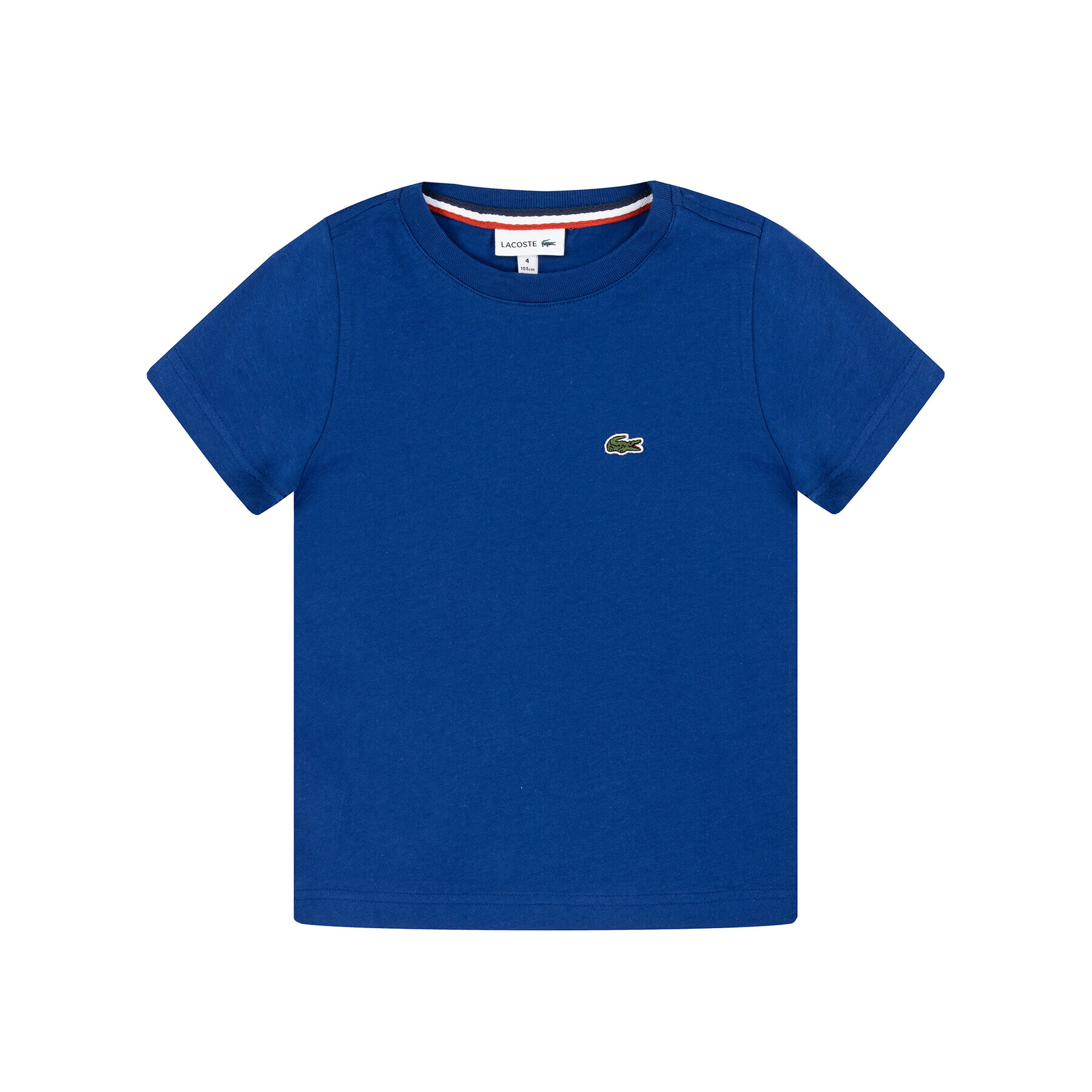 Lacoste Majica TJ1442 Mornarsko modra Regular Fit - Pepit.si