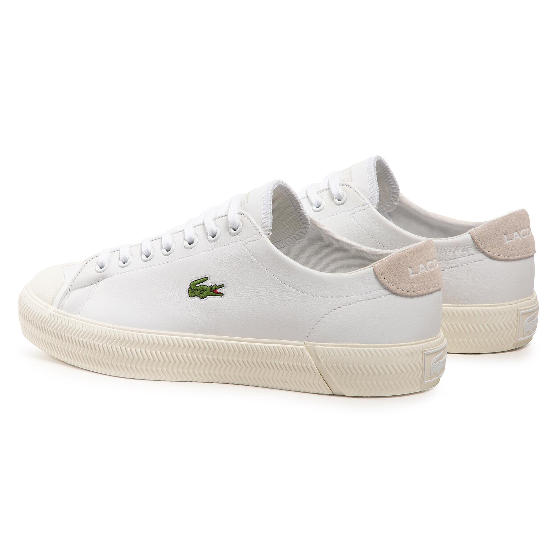 Lacoste Modne superge Gripshot 0721 1 Cma 7-41CMA005465T Bela - Pepit.si