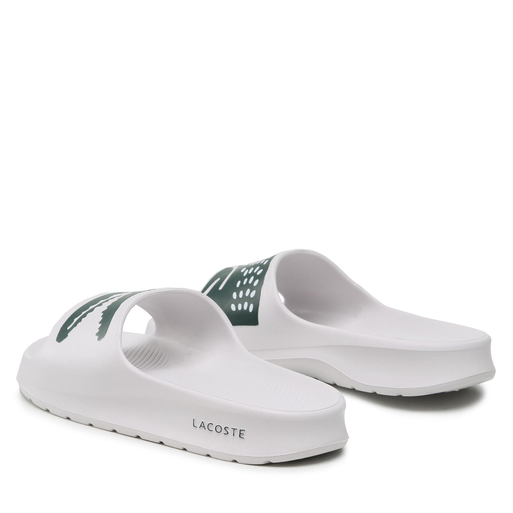 Lacoste Natikači Croco 2.0 0721 Cfa 7-41CFA0035 Bela - Pepit.si