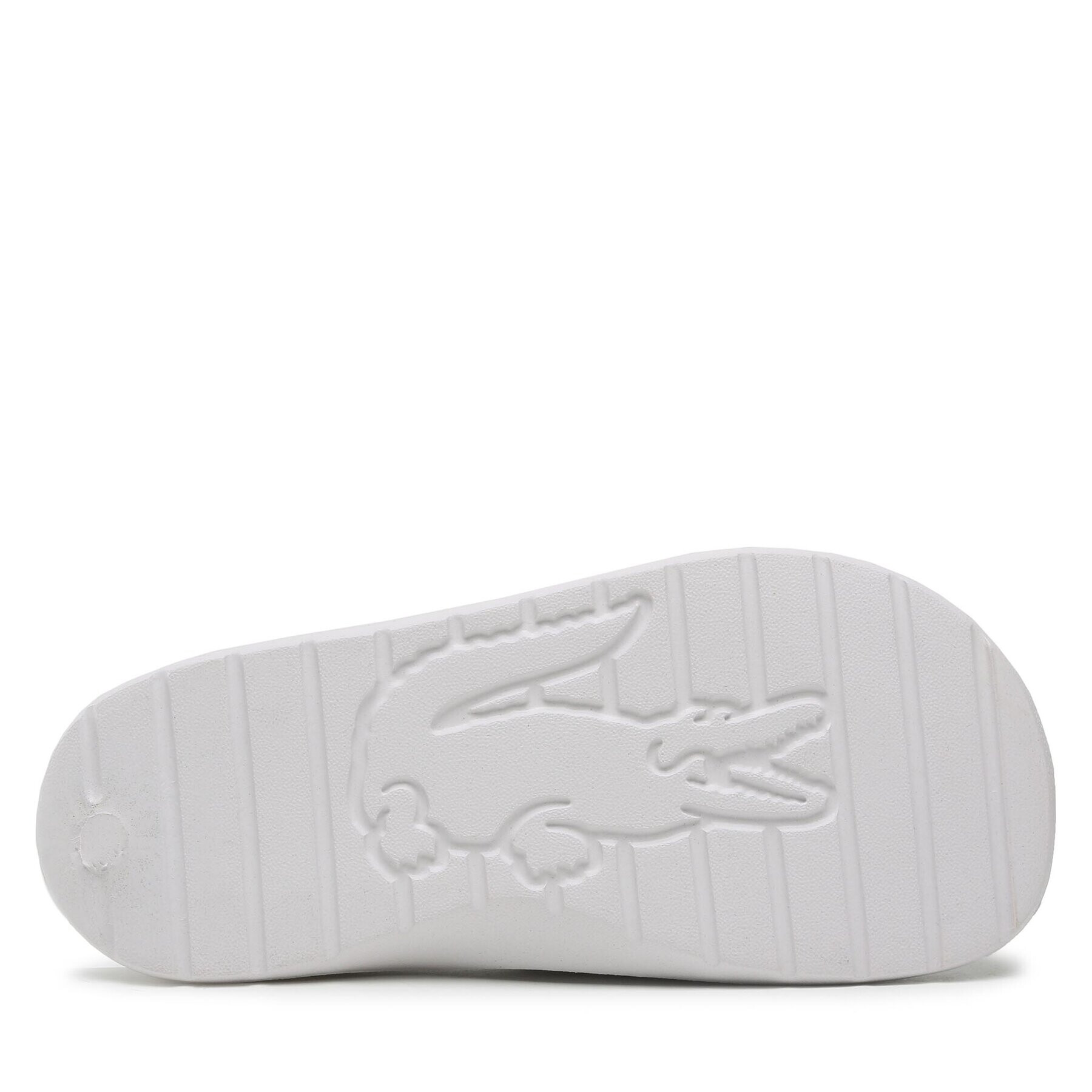 Lacoste Natikači Croco 2.0 0721 Cfa 7-41CFA0035 Bela - Pepit.si