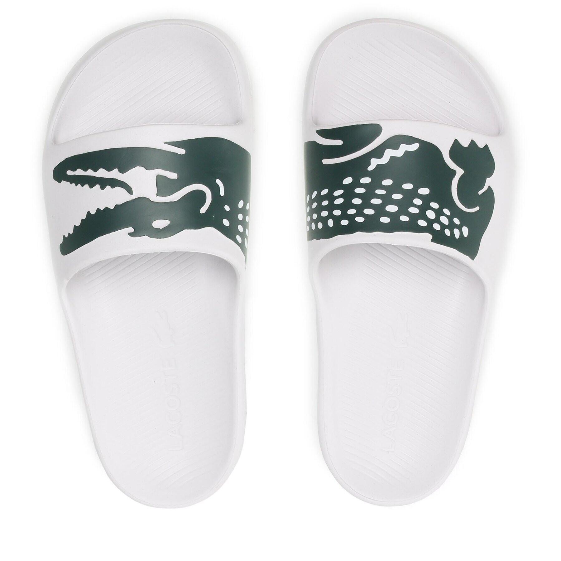 Lacoste Natikači Croco 2.0 0721 Cfa 7-41CFA0035 Bela - Pepit.si