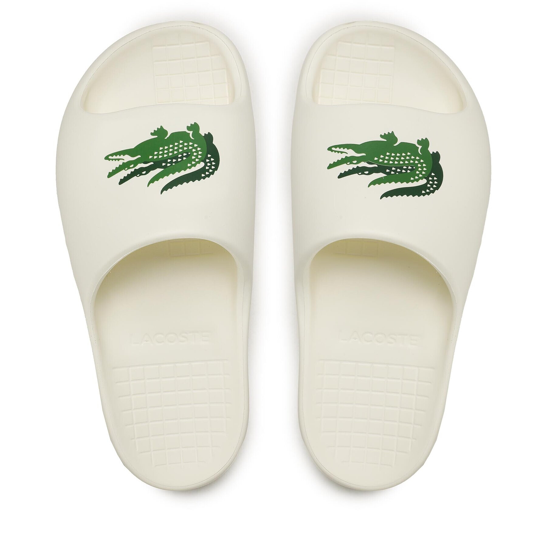 Lacoste Natikači Croco 2.0 Evo 123 1 Cma 745CMA0005WG1 Écru - Pepit.si