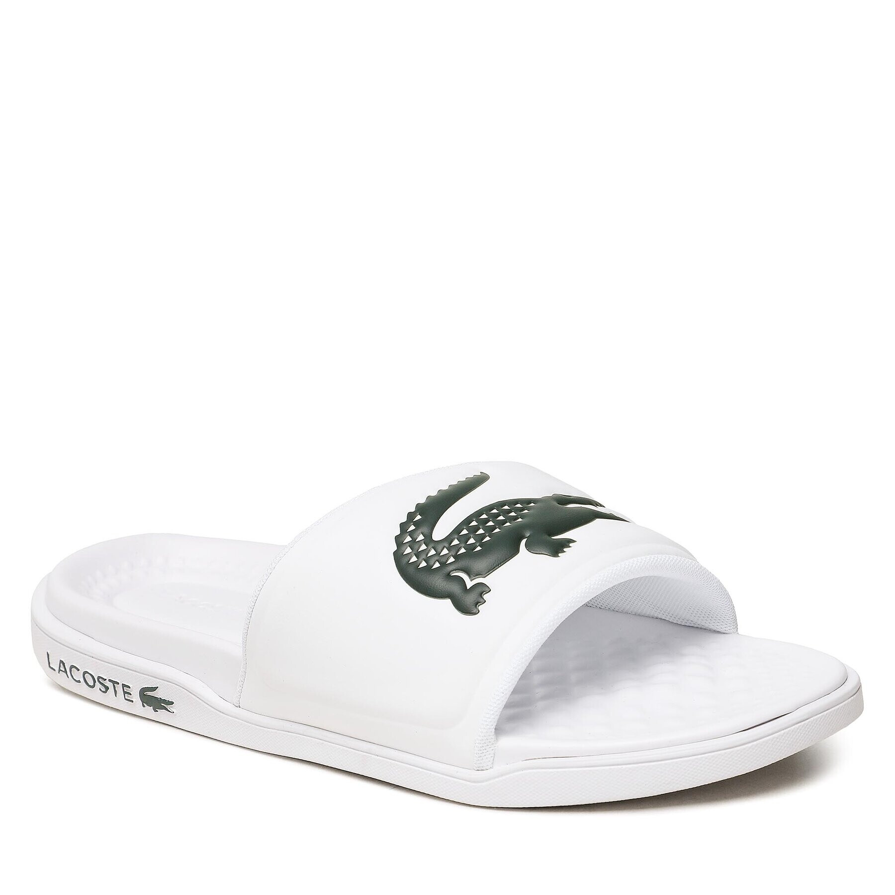 Lacoste Natikači Croco Dualiste 0922 1 Cma 743CMA00201R5 Bela - Pepit.si