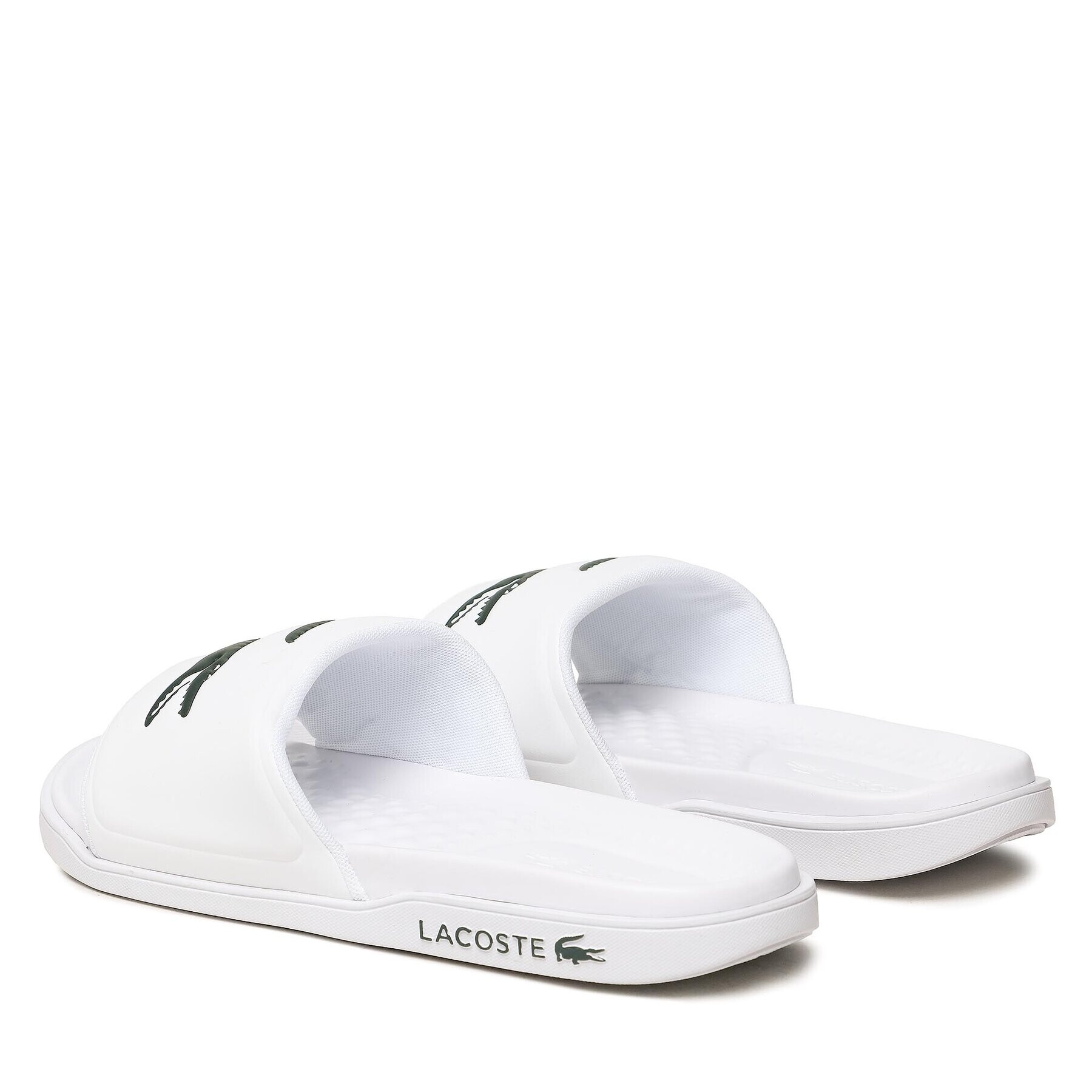 Lacoste Natikači Croco Dualiste 0922 1 Cma 743CMA00201R5 Bela - Pepit.si