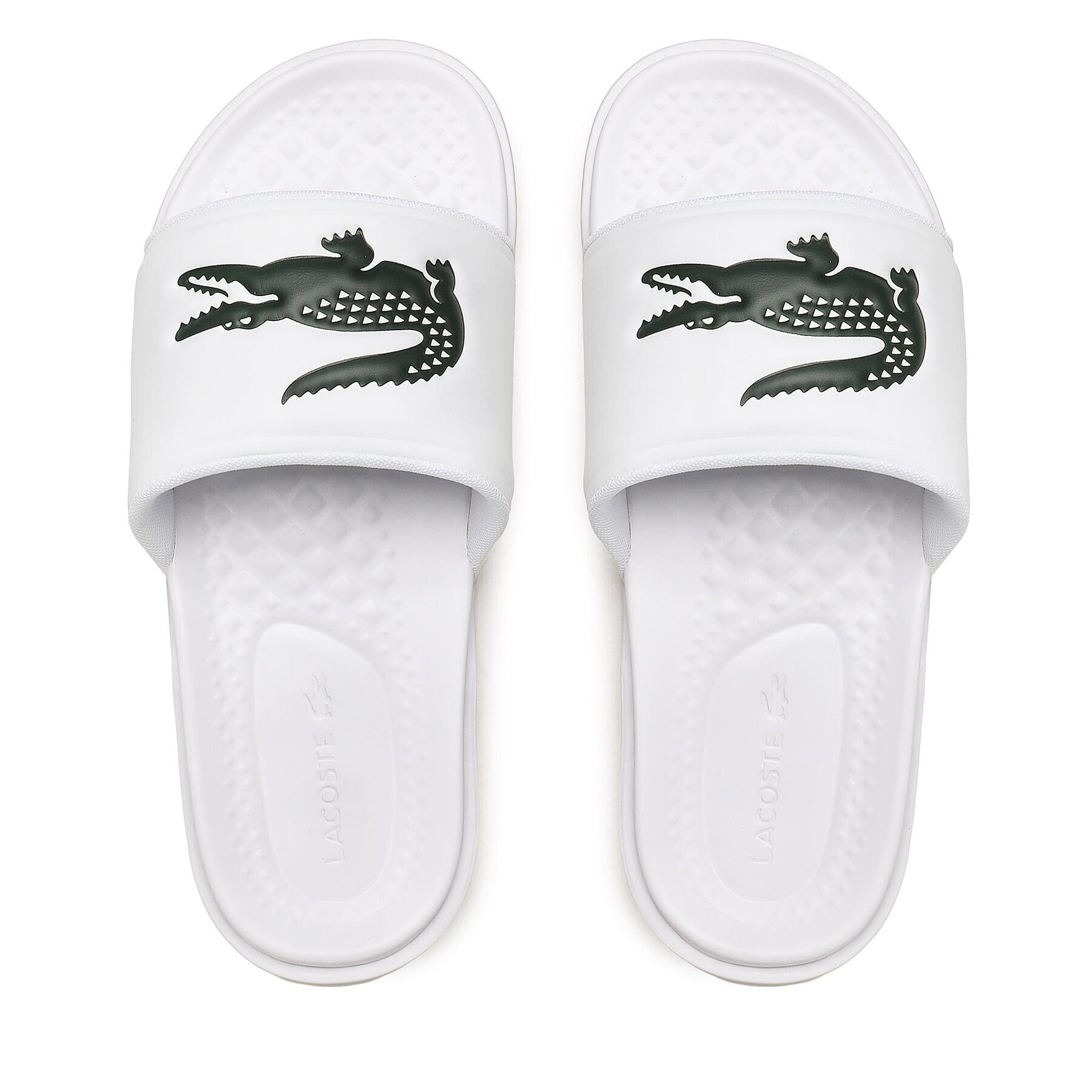 Lacoste Natikači Croco Dualiste 0922 1 Cma 743CMA00201R5 Bela - Pepit.si