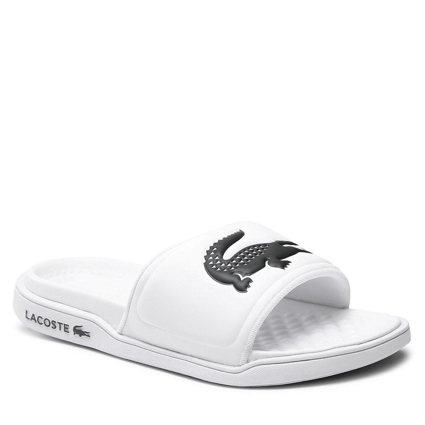 Lacoste Natikači Croco Dualiste 0922 2 Cfa 743CFA00401R5 Bela - Pepit.si