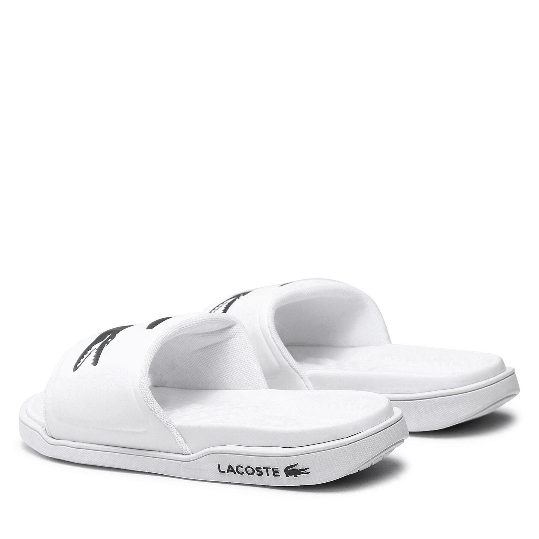 Lacoste Natikači Croco Dualiste 0922 2 Cfa 743CFA00401R5 Bela - Pepit.si