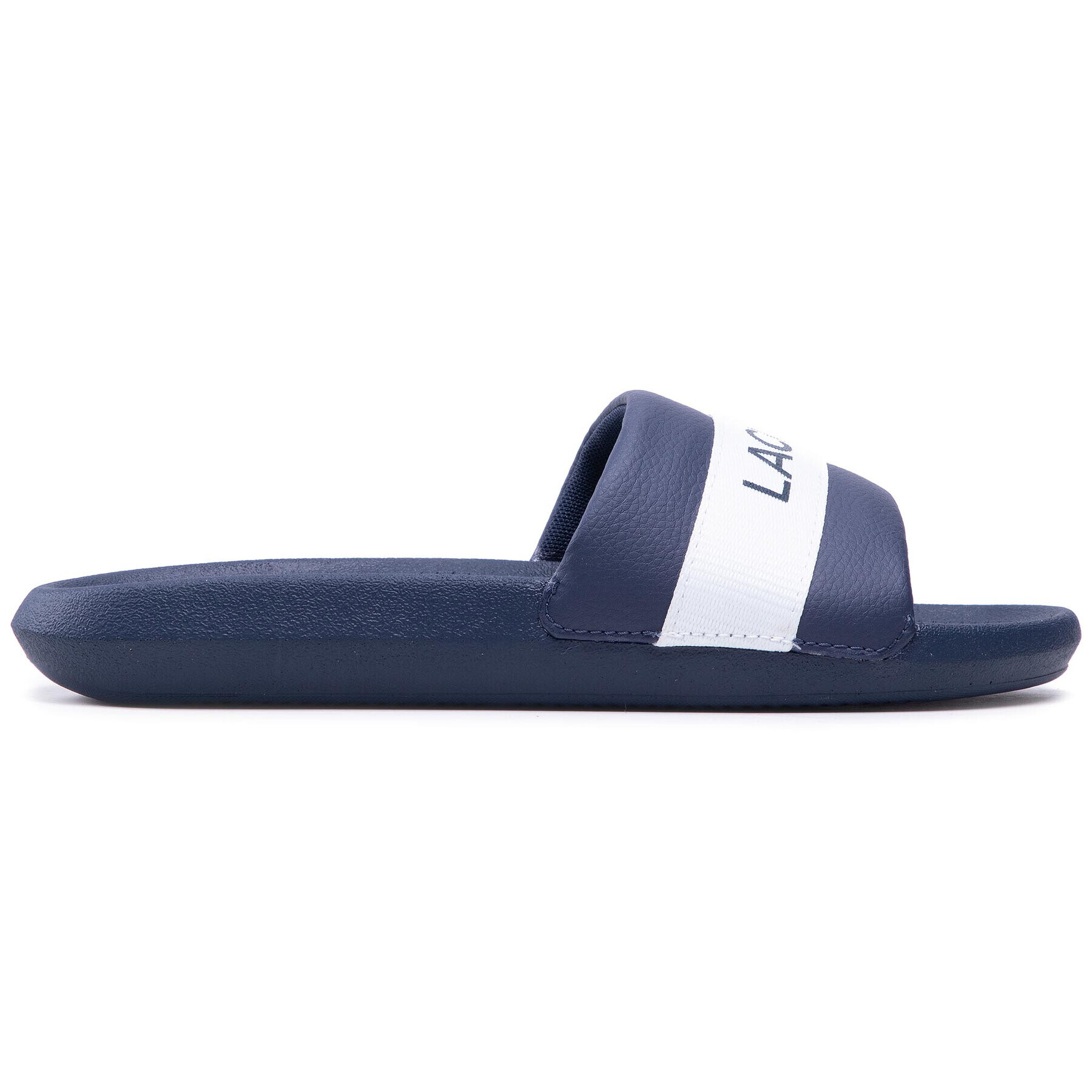 Lacoste Natikači Croco Slide 0721 1 Cma 7-41CMS0007092 Mornarsko modra - Pepit.si