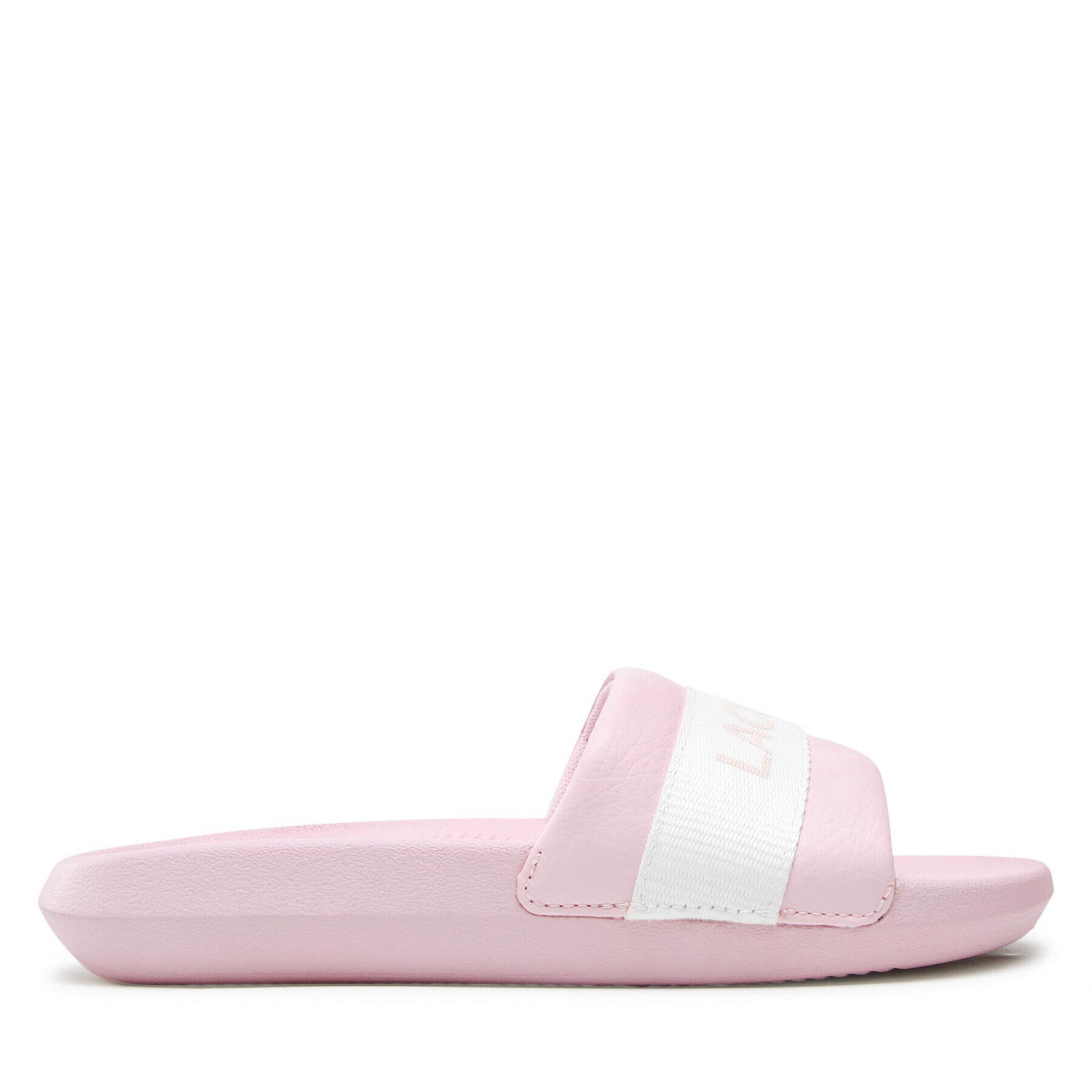 Lacoste Natikači Croco Slide 0722 1 Cfa 7-43CFA0005208 Roza - Pepit.si