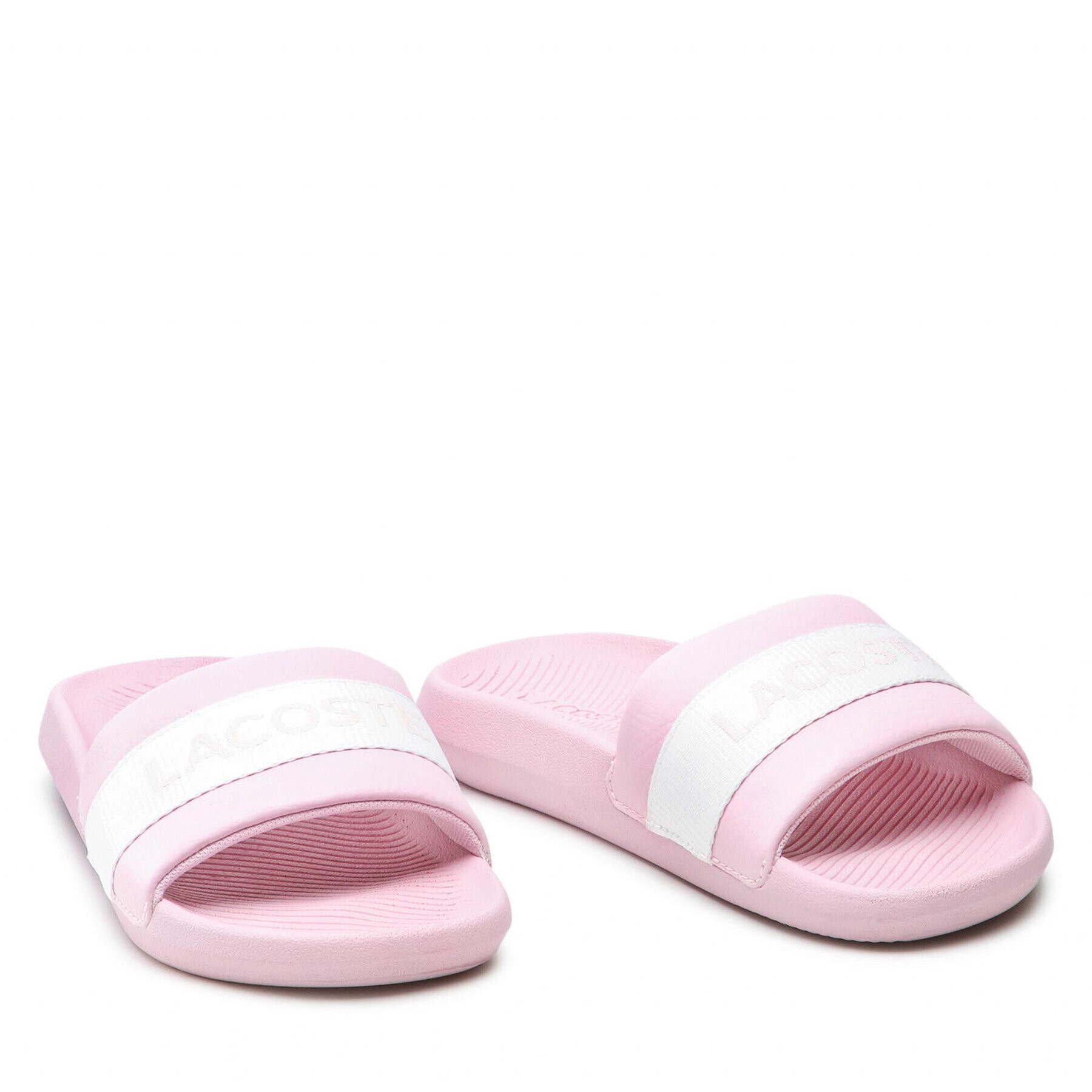 Lacoste Natikači Croco Slide 0722 1 Cfa 7-43CFA0005208 Roza - Pepit.si