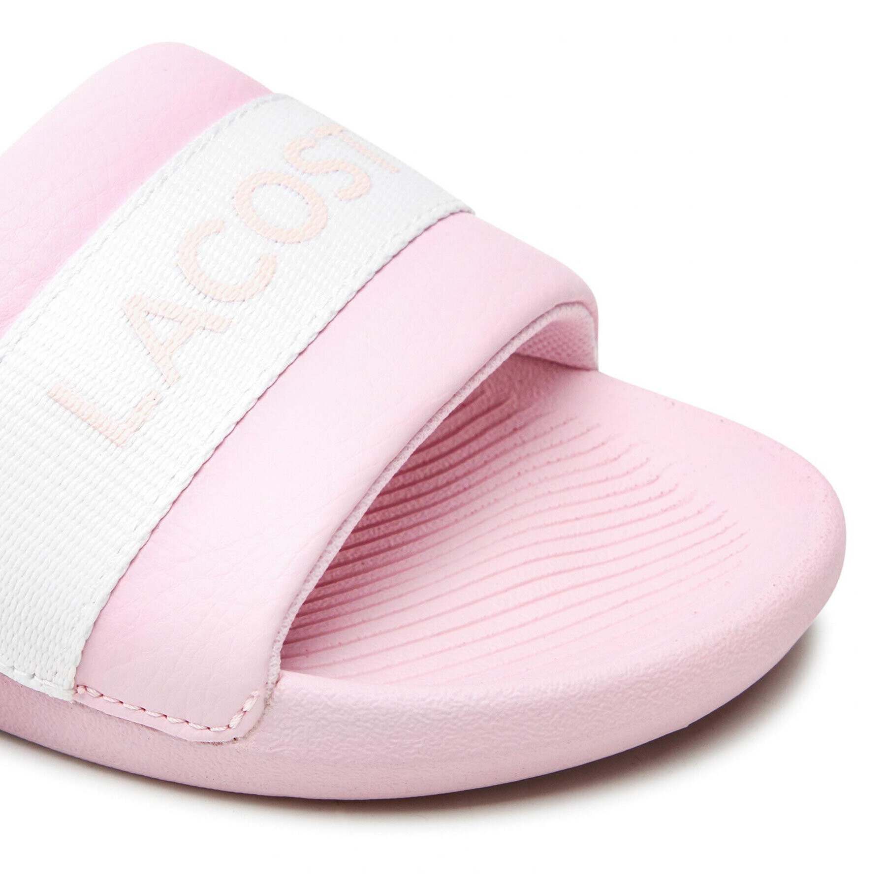 Lacoste Natikači Croco Slide 0722 1 Cfa 7-43CFA0005208 Roza - Pepit.si