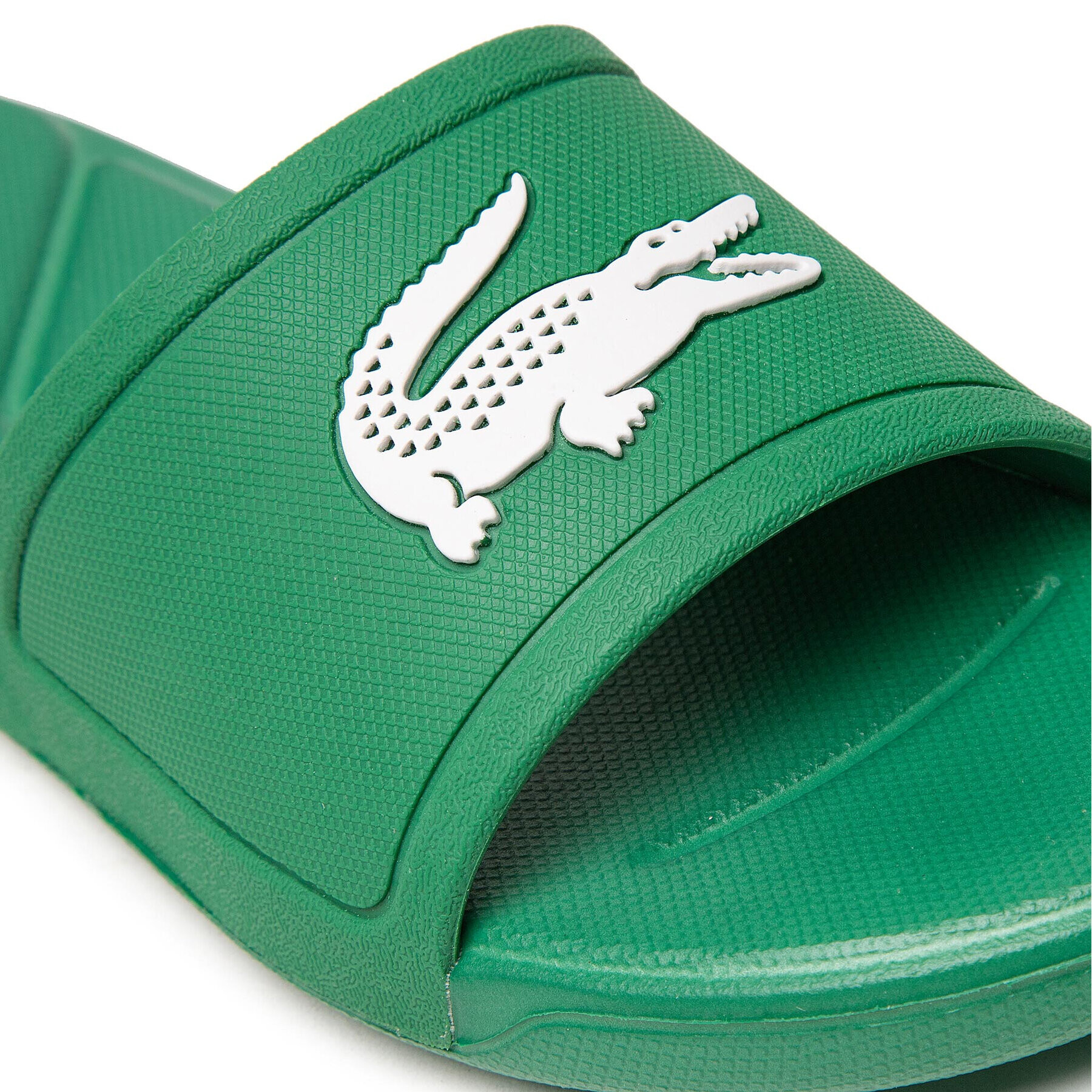 Lacoste Natikači L.30 Slide 0921 1 Cuj 7-41CUJ00081R7 Zelena - Pepit.si