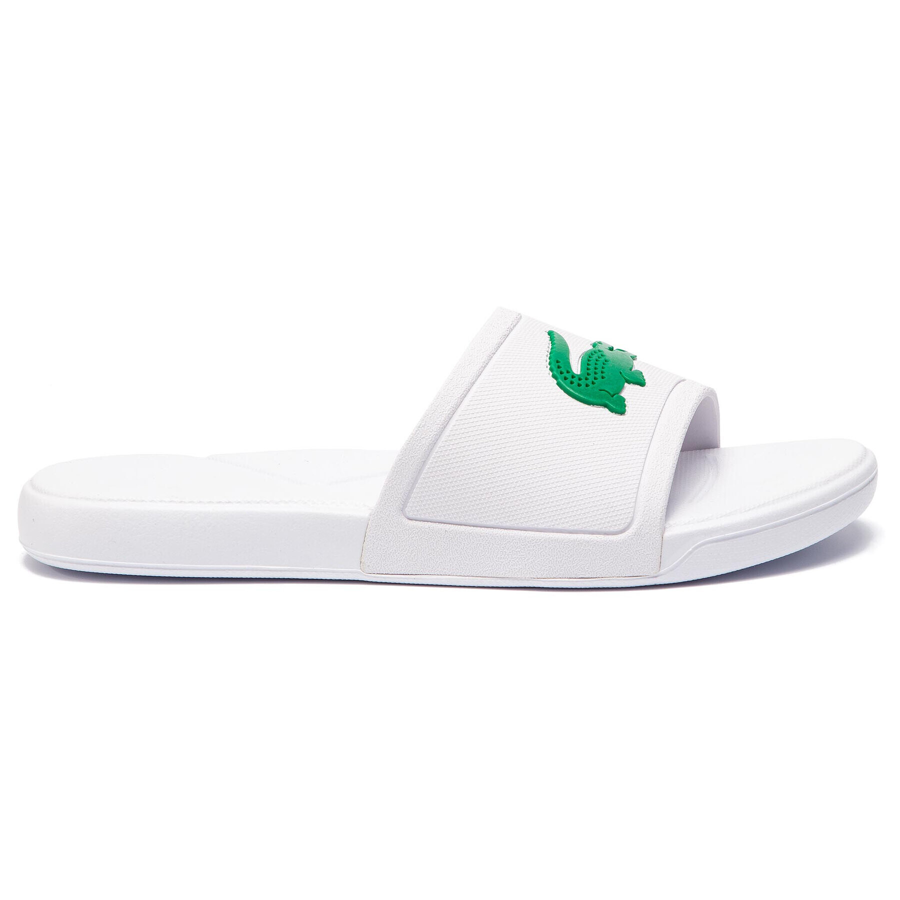 Lacoste Natikači L.30 Slide 119 2 Cuj 7-37CUJ0011082 Bela - Pepit.si