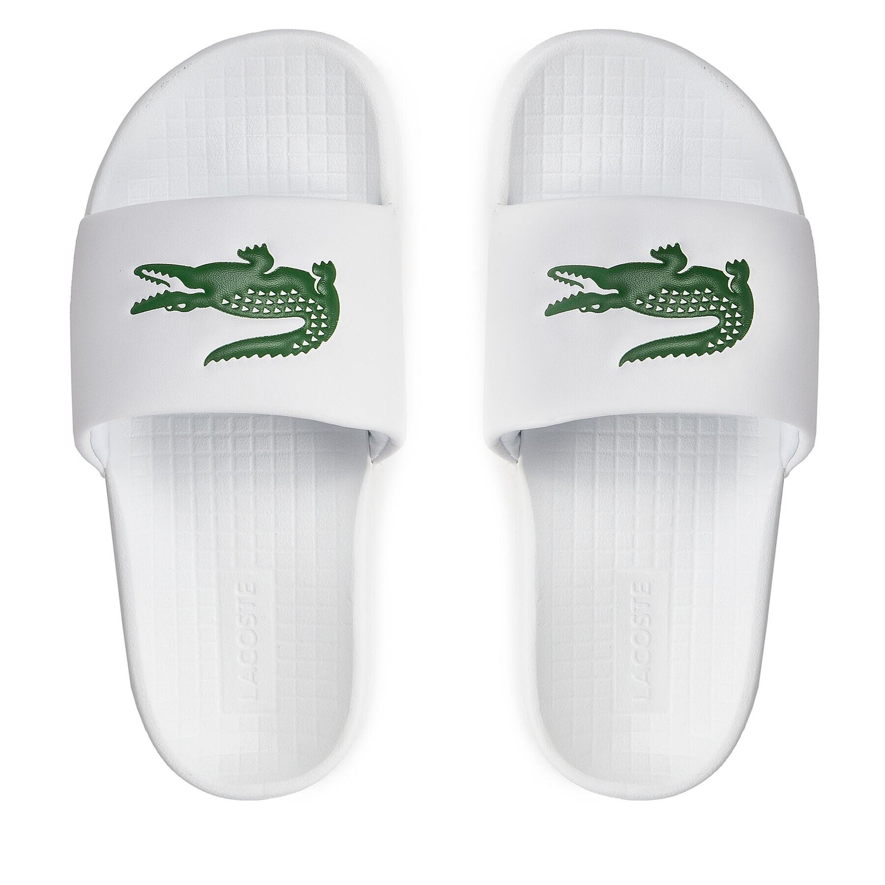 Lacoste Natikači Serve Slide 1.0 123 1 Cuj 745CUJ0012-082 Bela - Pepit.si