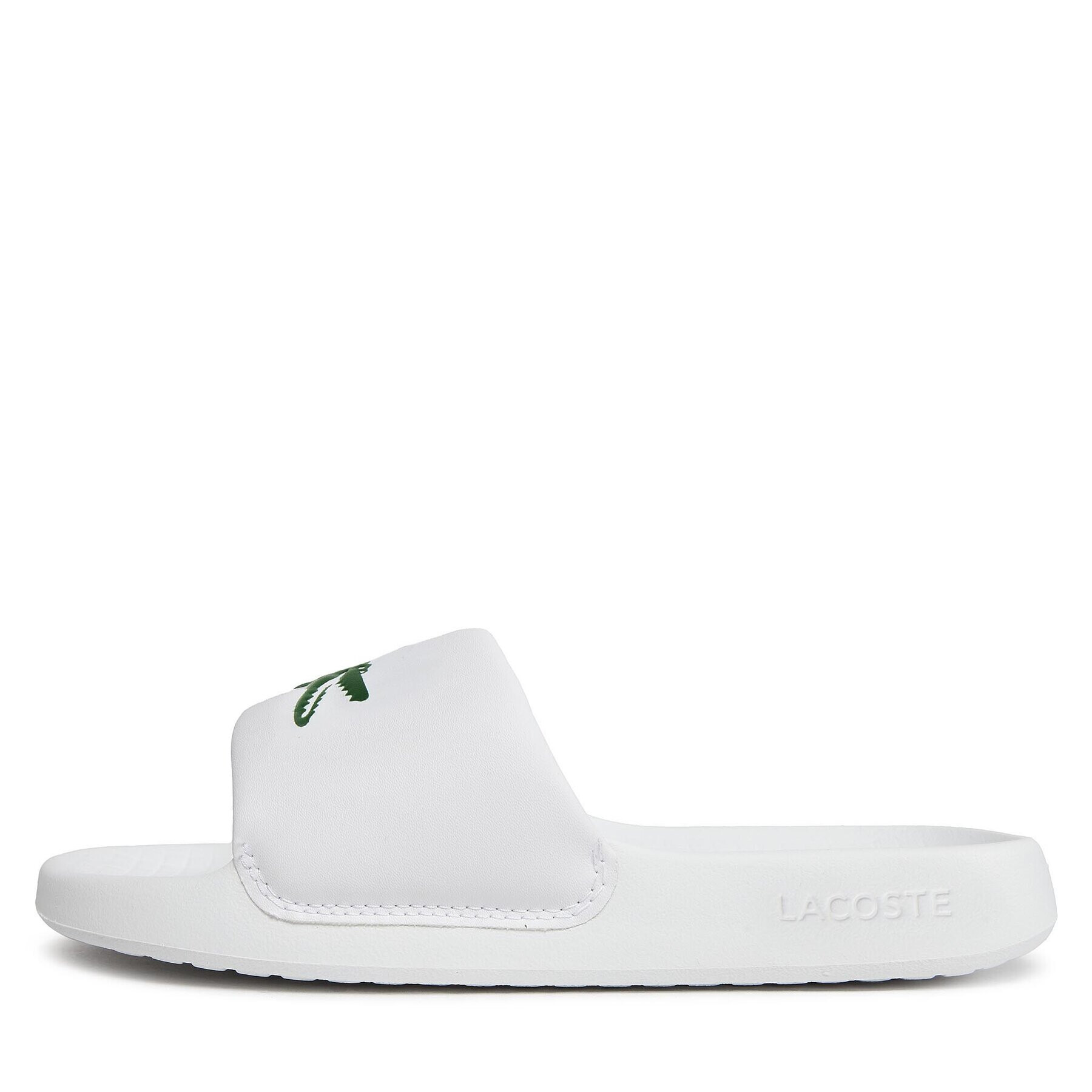 Lacoste Natikači Serve Slide 1.0 123 1 Cuj 745CUJ0012-082 Bela - Pepit.si