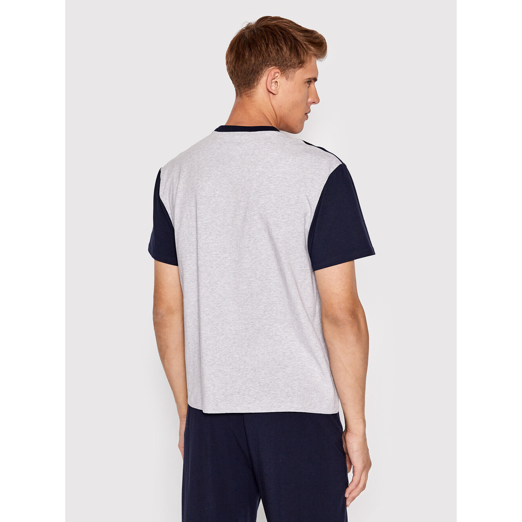 Lacoste Pižama 4H9925 Mornarsko modra Regular Fit - Pepit.si