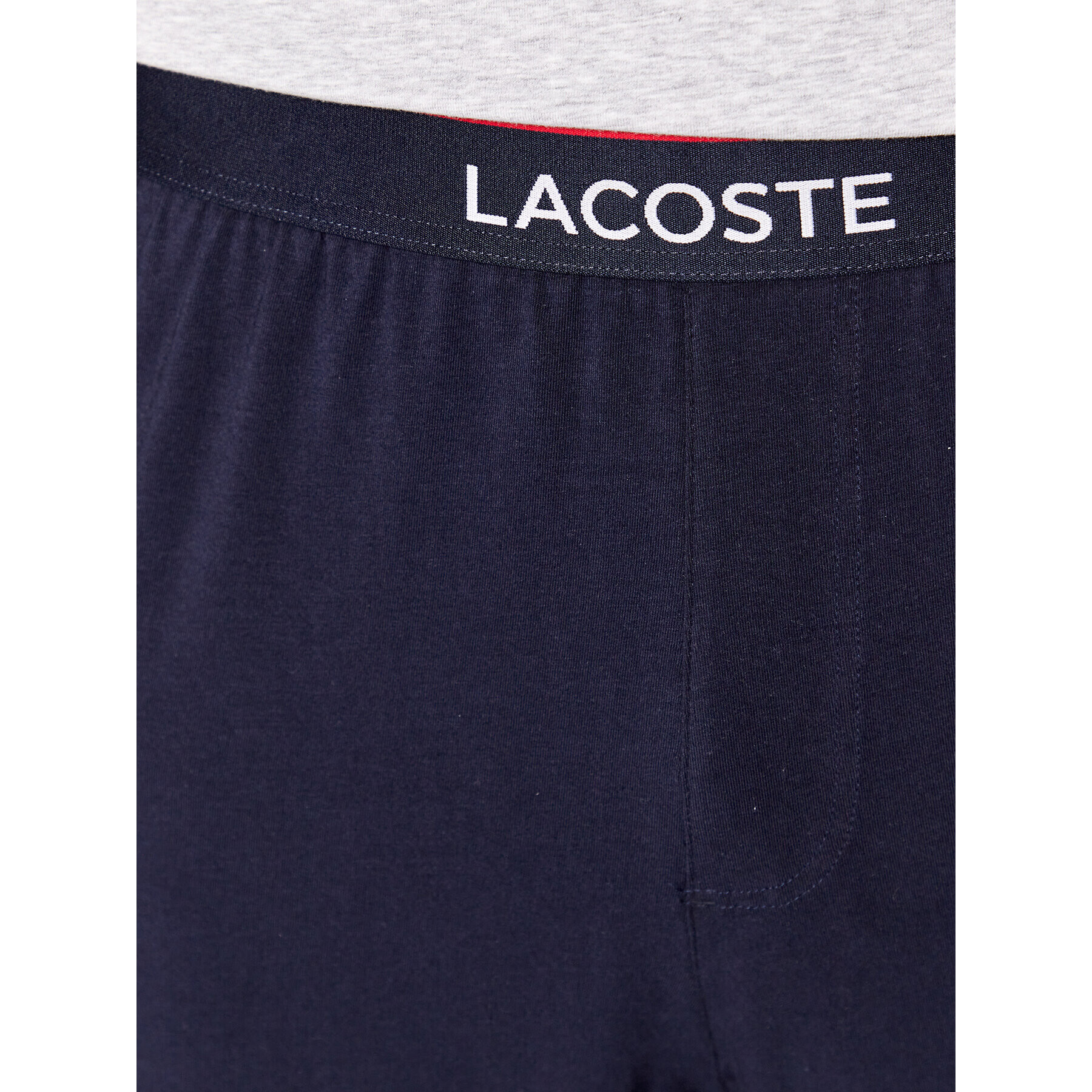 Lacoste Pižama 4H9925 Mornarsko modra Regular Fit - Pepit.si