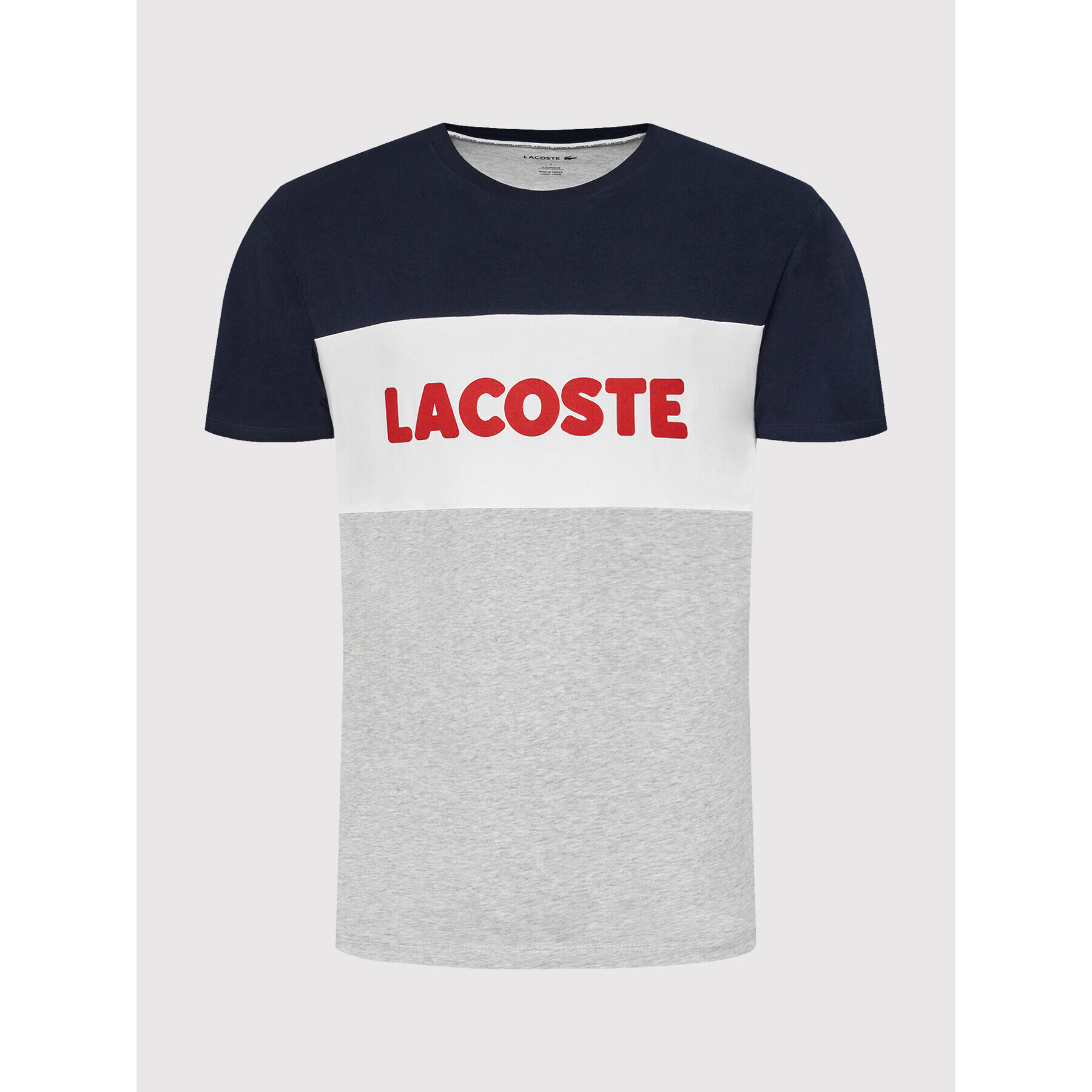 Lacoste Pižama 4H9925 Mornarsko modra Regular Fit - Pepit.si