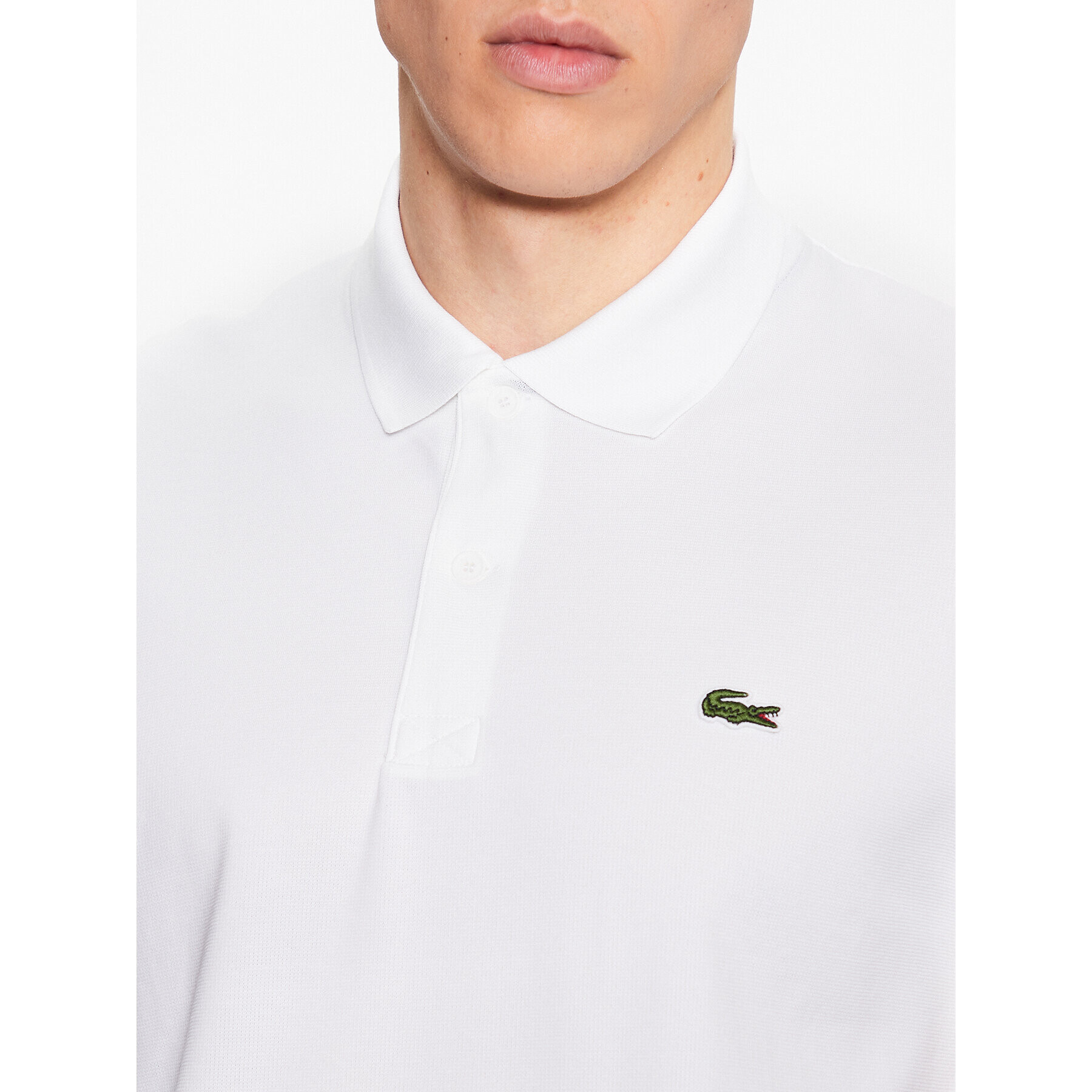 Lacoste Polo majica DH0783 Bela Regular Fit - Pepit.si