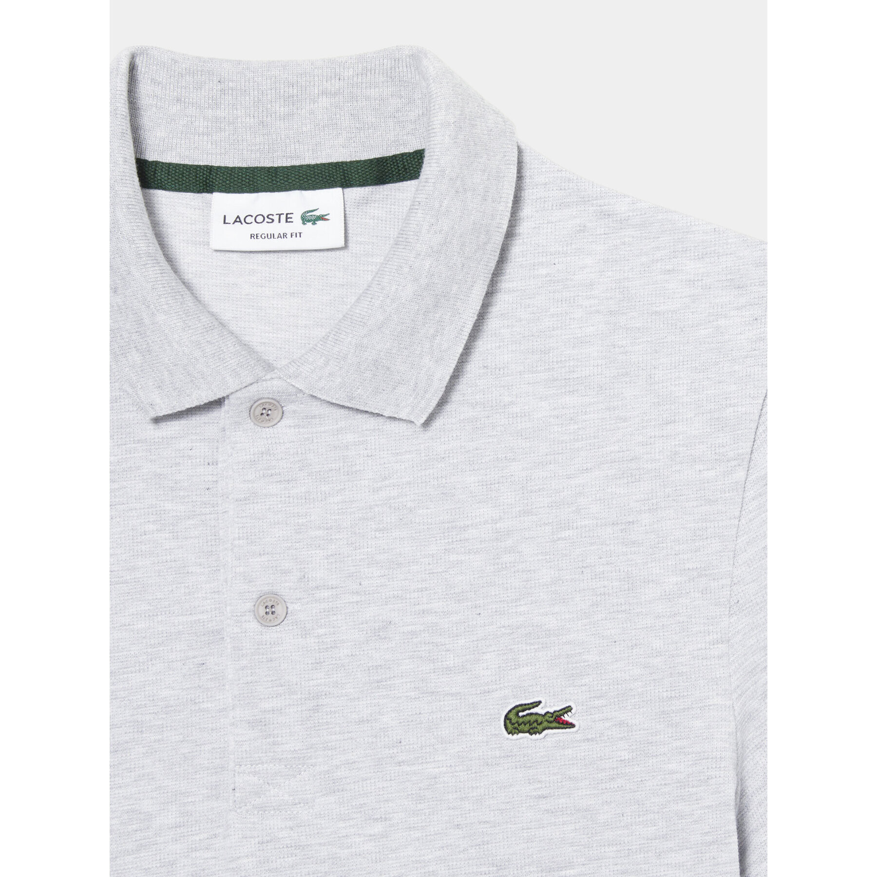 Lacoste Polo majica DH0783 Siva Regular Fit - Pepit.si