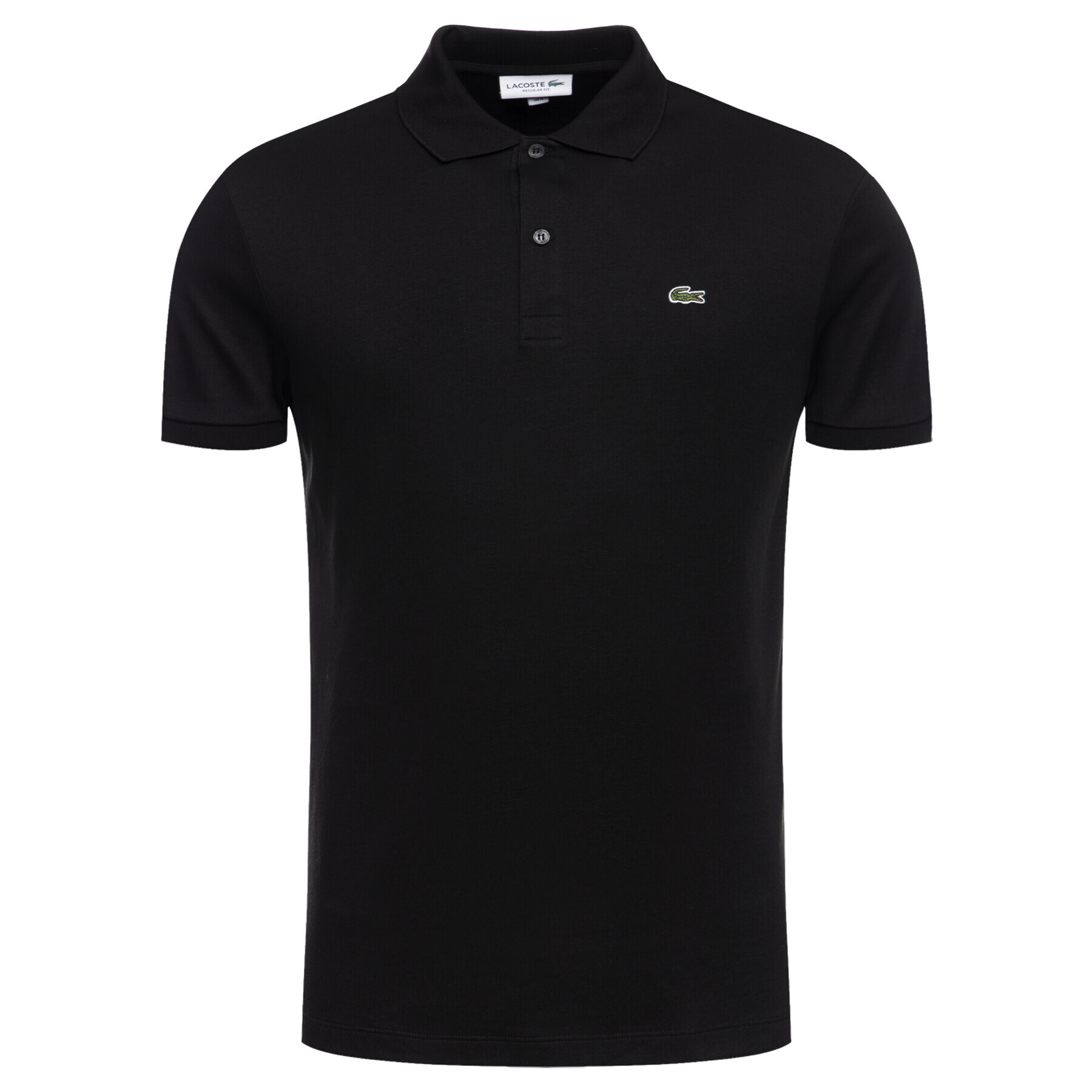 Lacoste Polo majica DH2050 Črna Regular Fit - Pepit.si