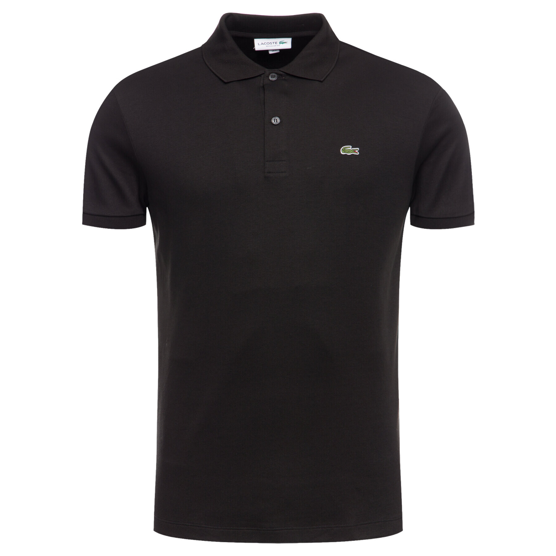 Lacoste Polo majica DH2050 Črna Regular Fit - Pepit.si