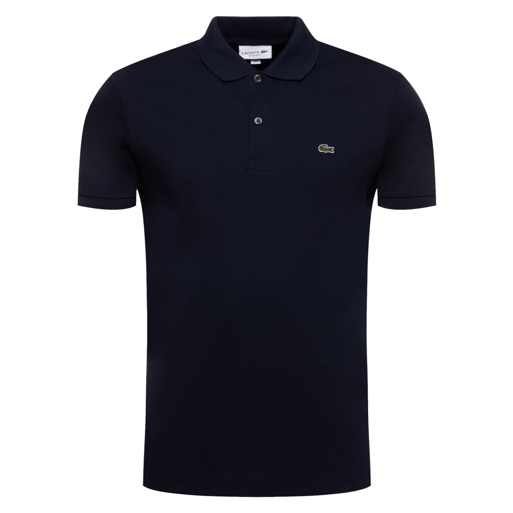 Lacoste Polo majica DH2050 Mornarsko modra Regular Fit - Pepit.si