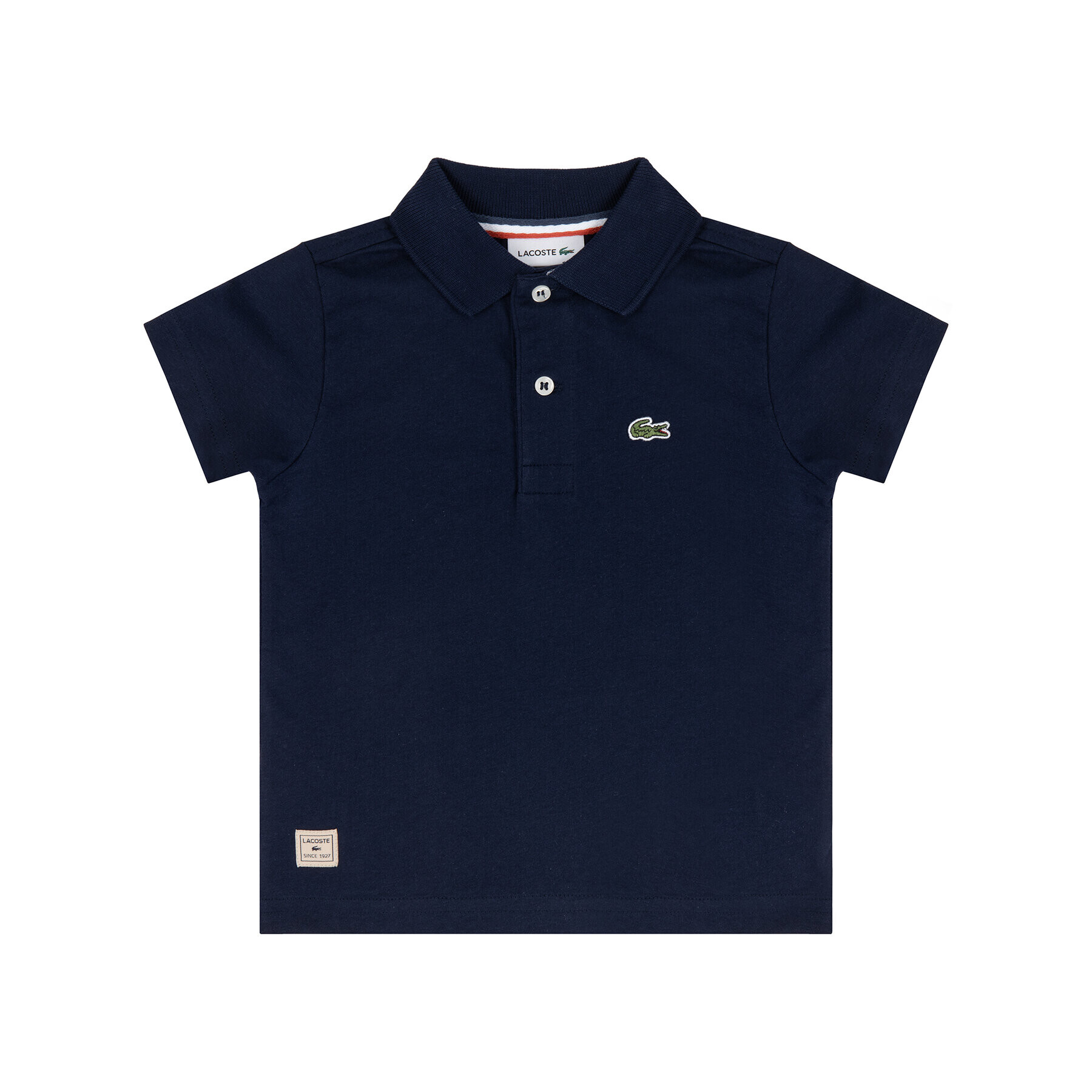 Lacoste Polo majica DJ2886 Mornarsko modra Regular Fit - Pepit.si