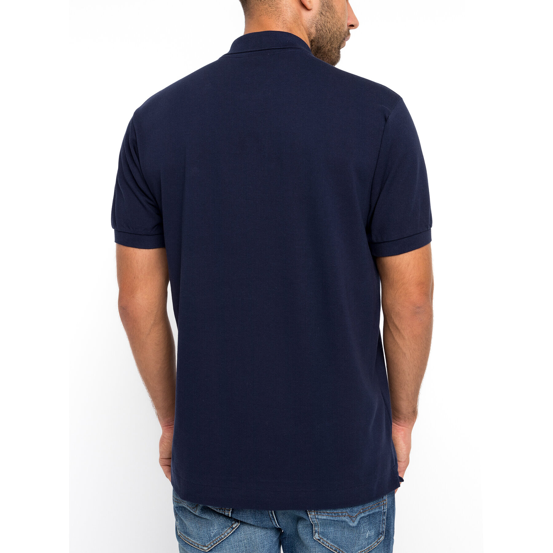 Lacoste Polo majica L1212 Mornarsko modra Classic Fit - Pepit.si