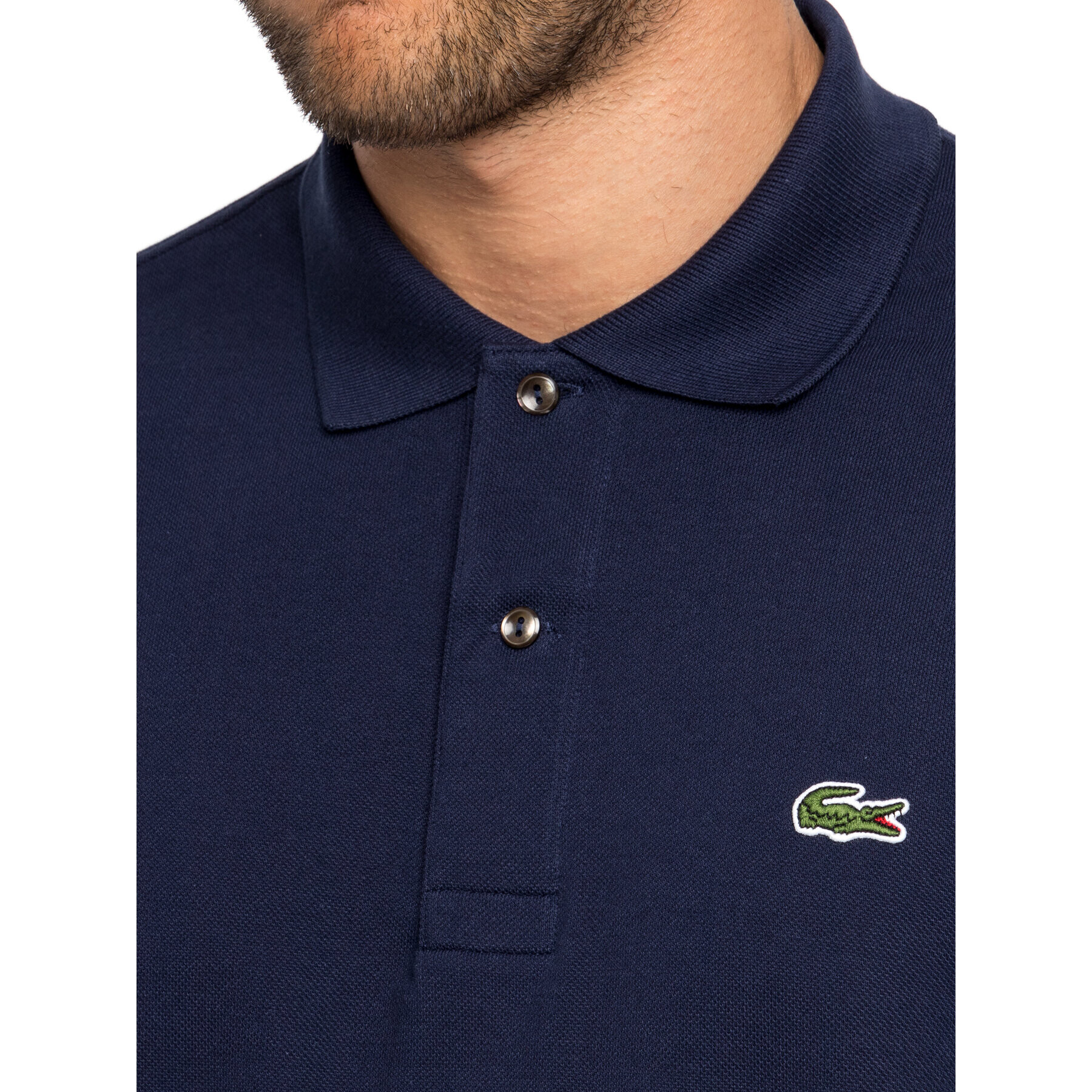 Lacoste Polo majica L1212 Mornarsko modra Classic Fit - Pepit.si