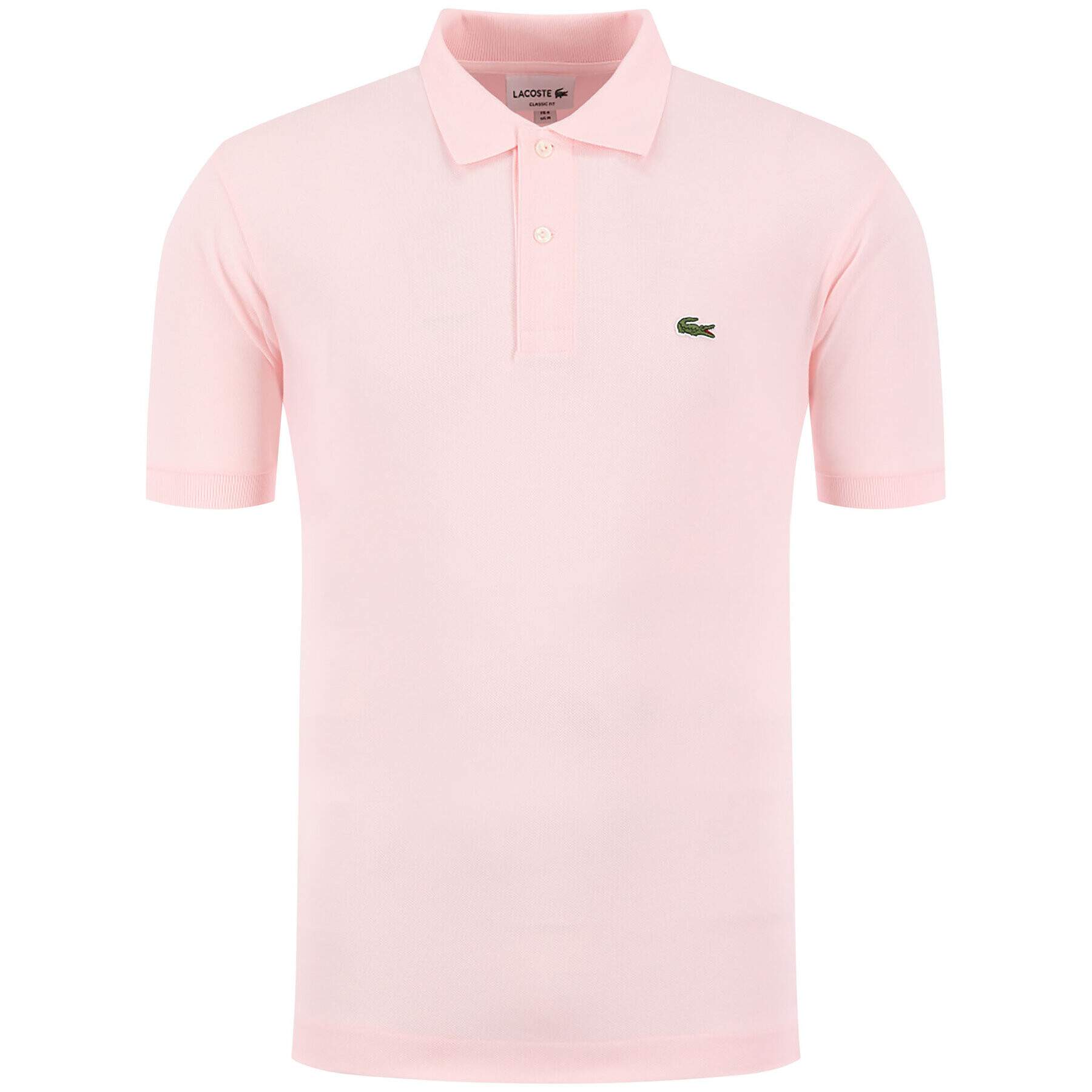 Lacoste Polo majica L1212 Roza Classic Fit - Pepit.si