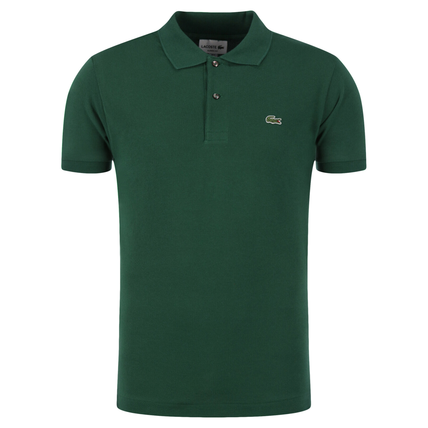 Lacoste Polo majica L1212 Zelena Regular Fit - Pepit.si