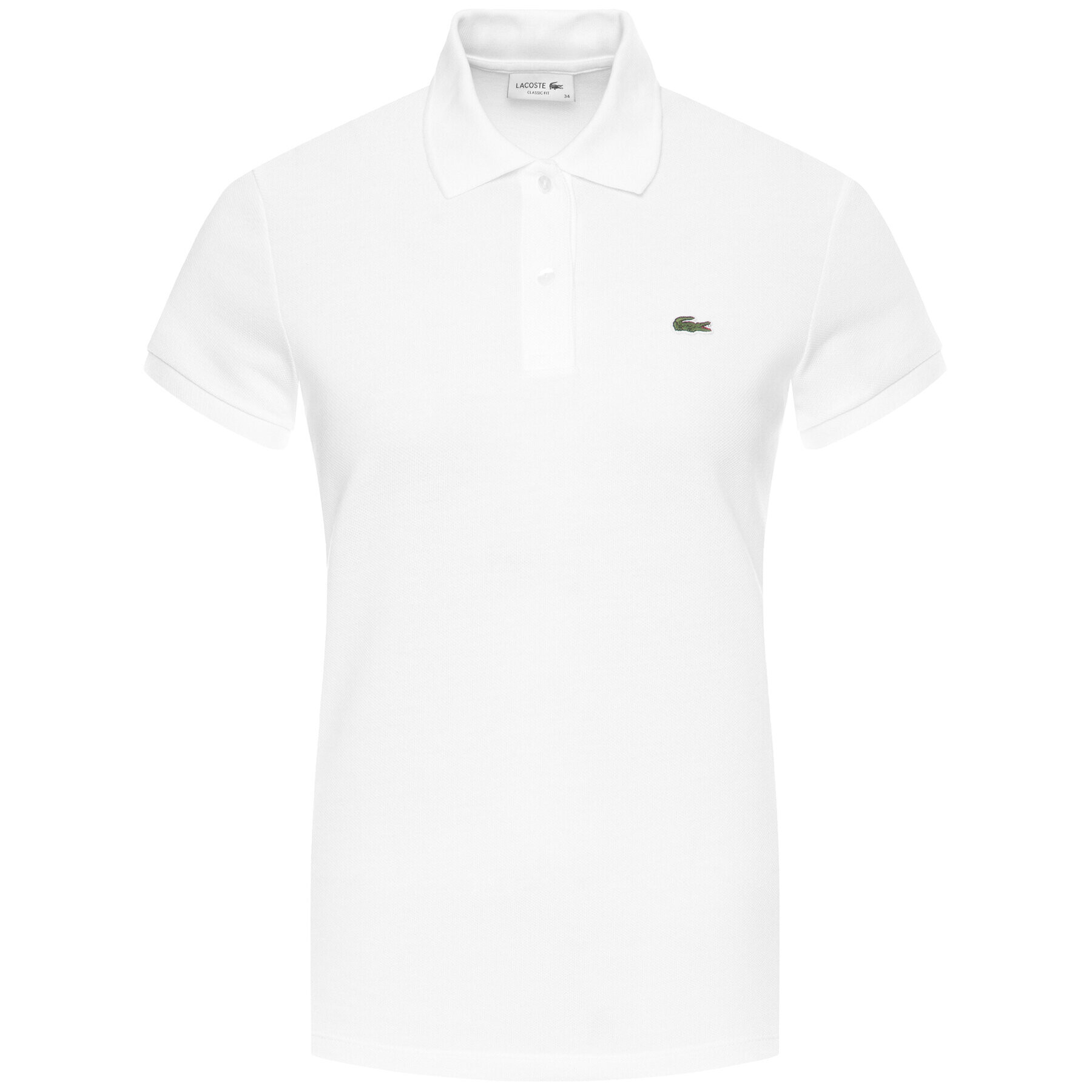 Lacoste Polo majica PF7839 Bela Classic Fit - Pepit.si