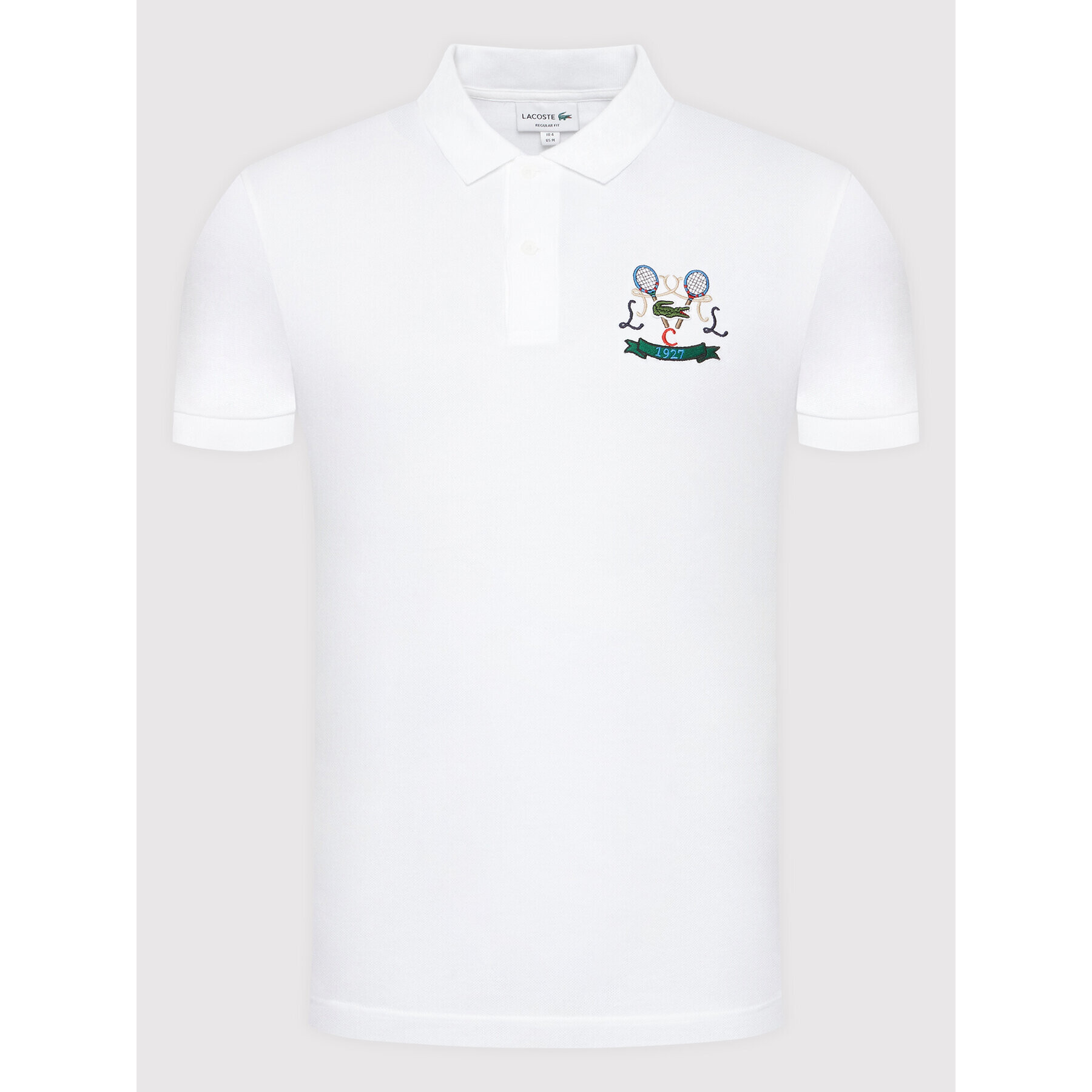 Lacoste Polo majica PH2097 Bela Regular Fit - Pepit.si