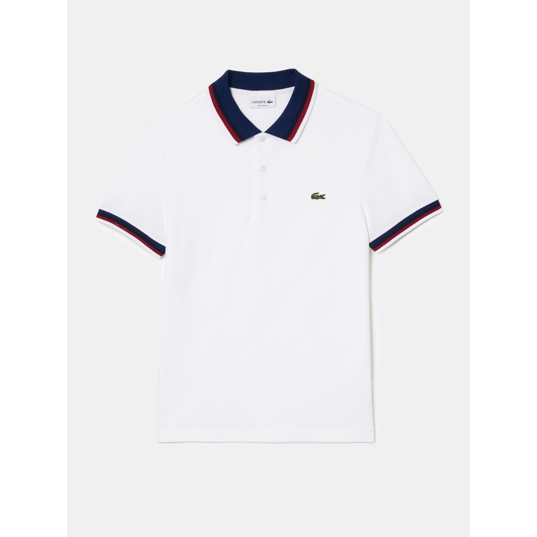 Lacoste Polo majica PH3461 Bela Regular Fit - Pepit.si