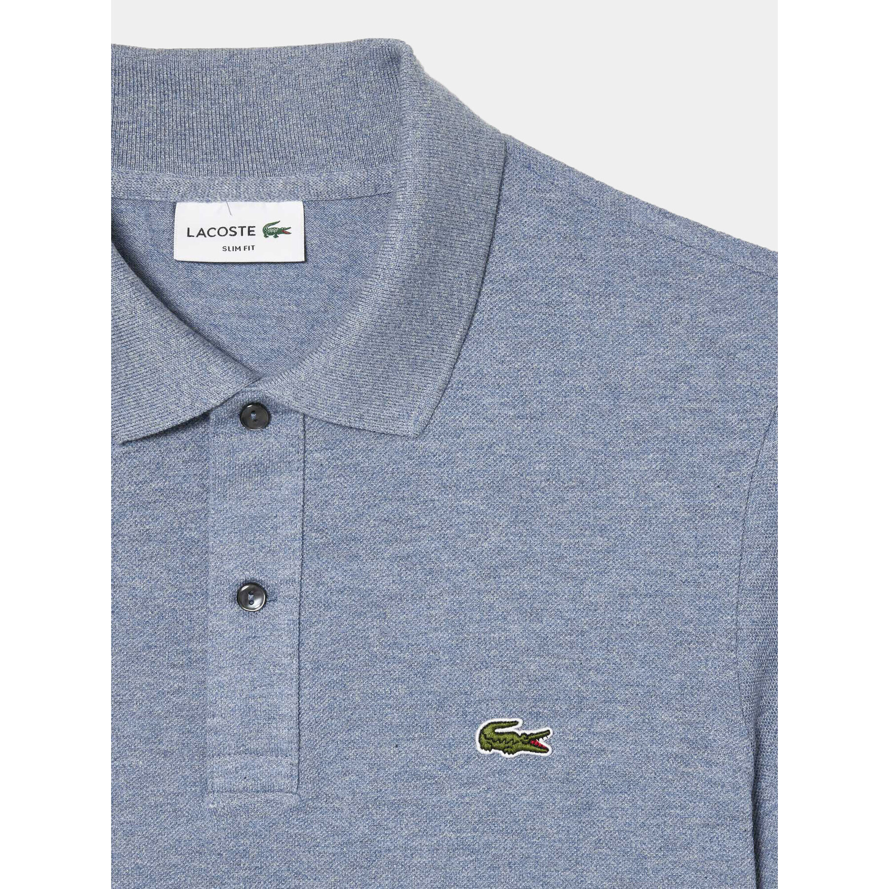 Lacoste Polo majica PH4012 Modra Slim Fit - Pepit.si