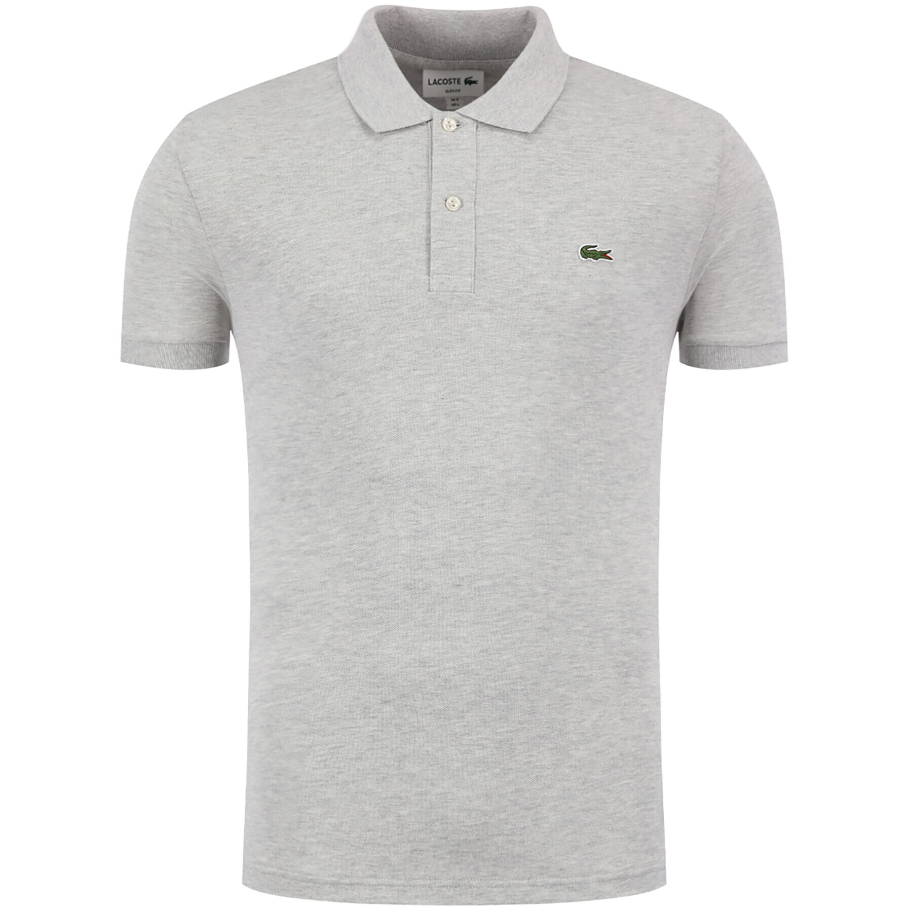 Lacoste Polo majica PH4012 Siva Slim Fit - Pepit.si