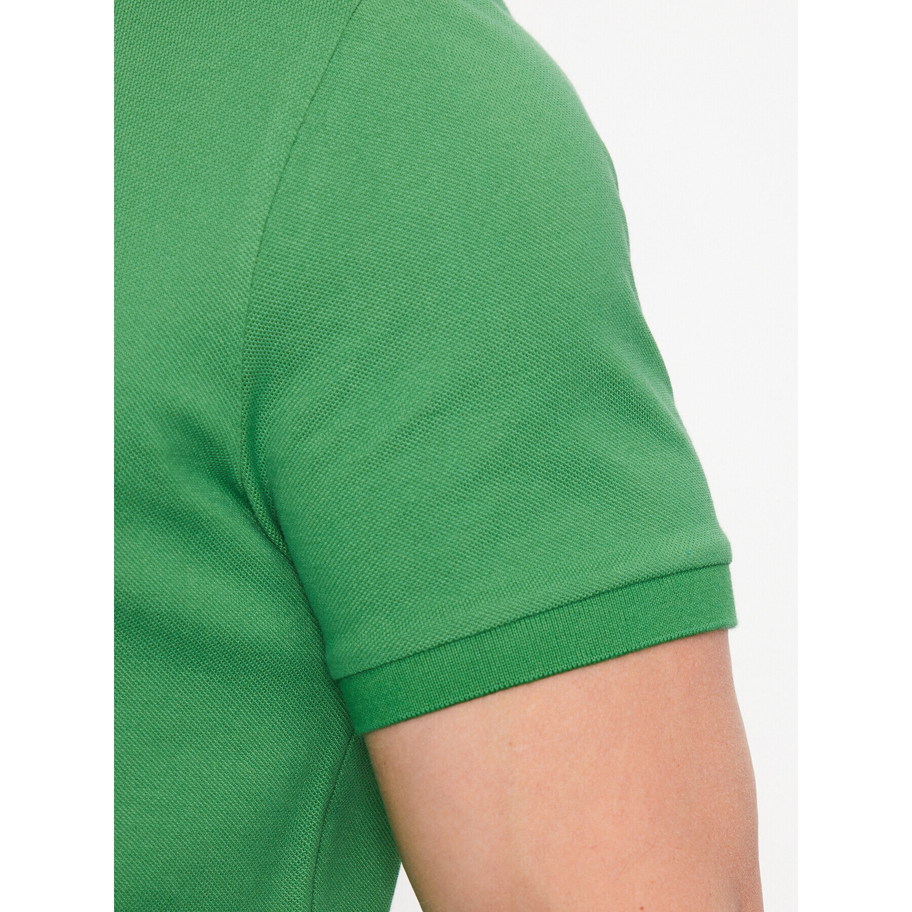 Lacoste Polo majica PH4012 Zelena Regular Fit - Pepit.si