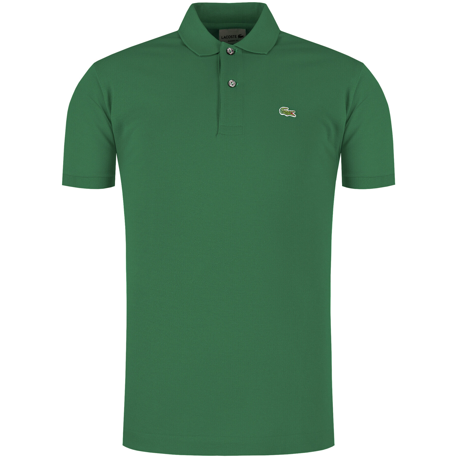 Lacoste Polo majica PH4012 Zelena Slim Fit - Pepit.si