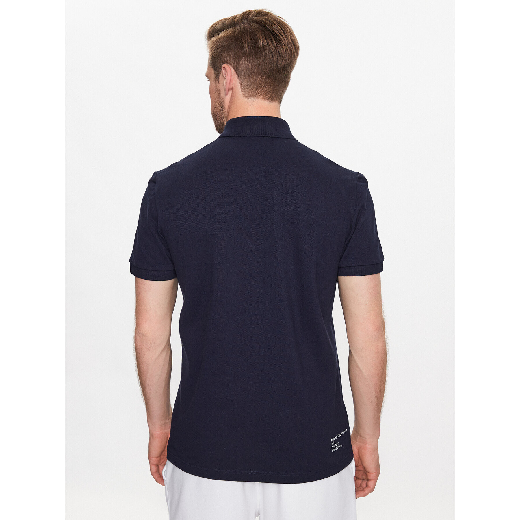 Lacoste Polo majica PH9535 Mornarsko modra Regular Fit - Pepit.si