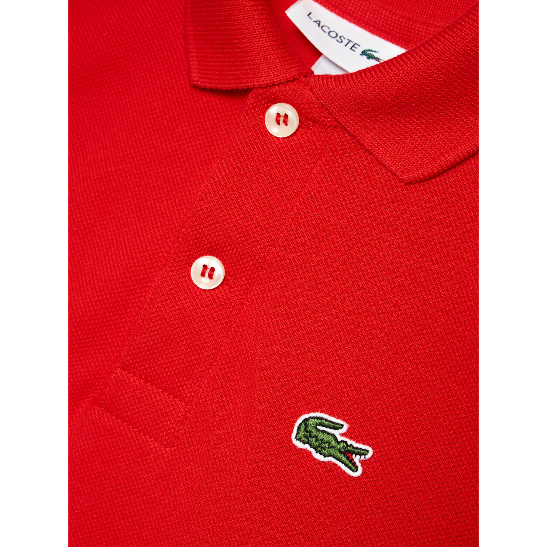 Lacoste Polo majica PJ2909 Rdeča Regular Fit - Pepit.si