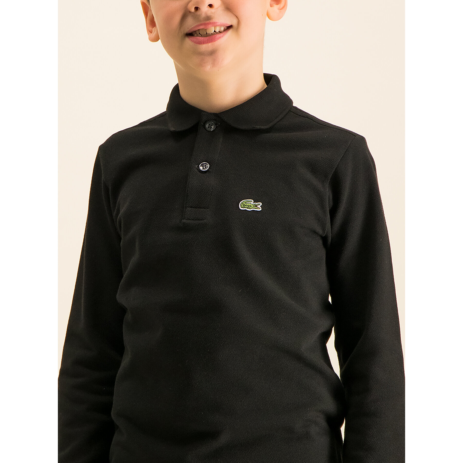 Lacoste Polo majica PJ8915 Črna Regular Fit - Pepit.si