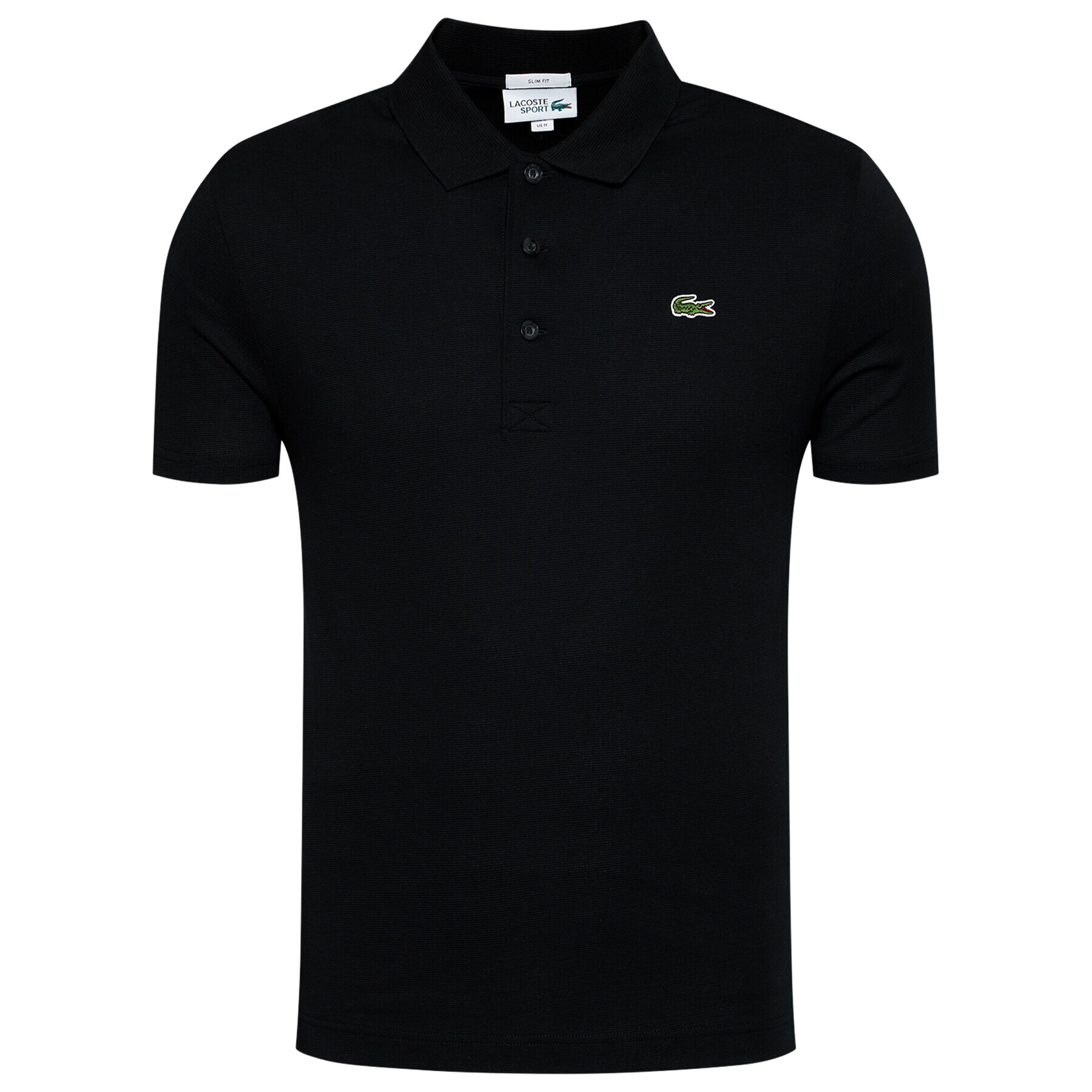 Lacoste Polo majica YH4801 Črna Slim Fit - Pepit.si