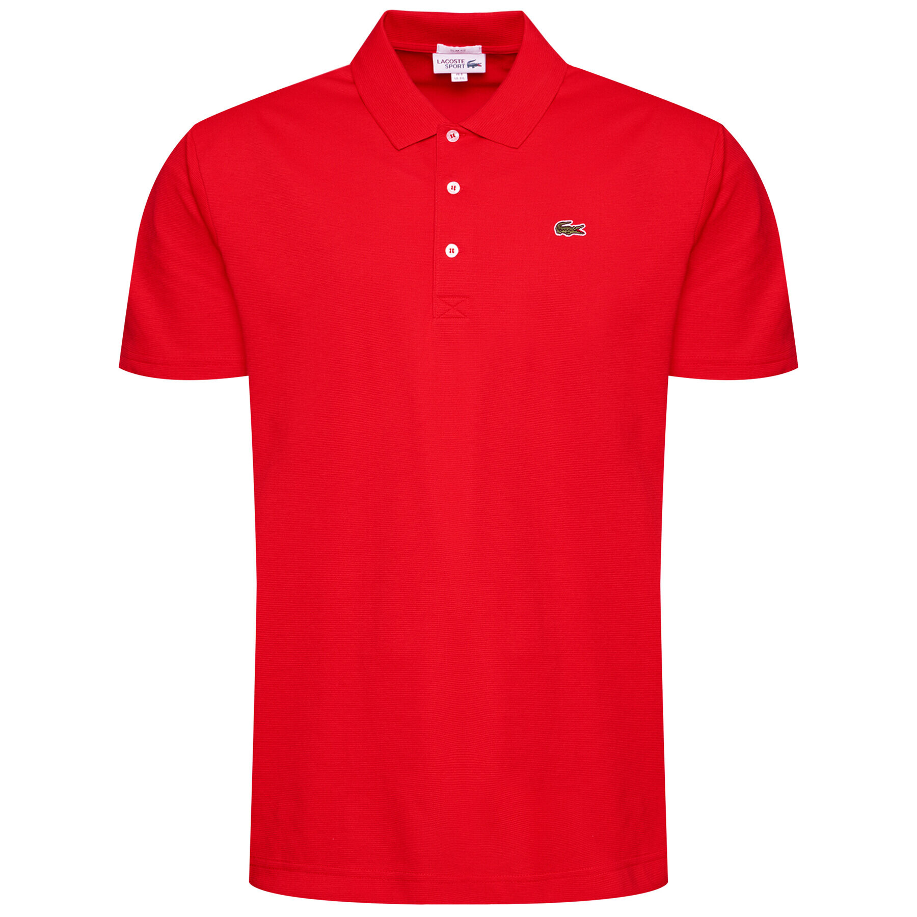 Lacoste Polo majica YH4801 Rdeča Slim Fit - Pepit.si