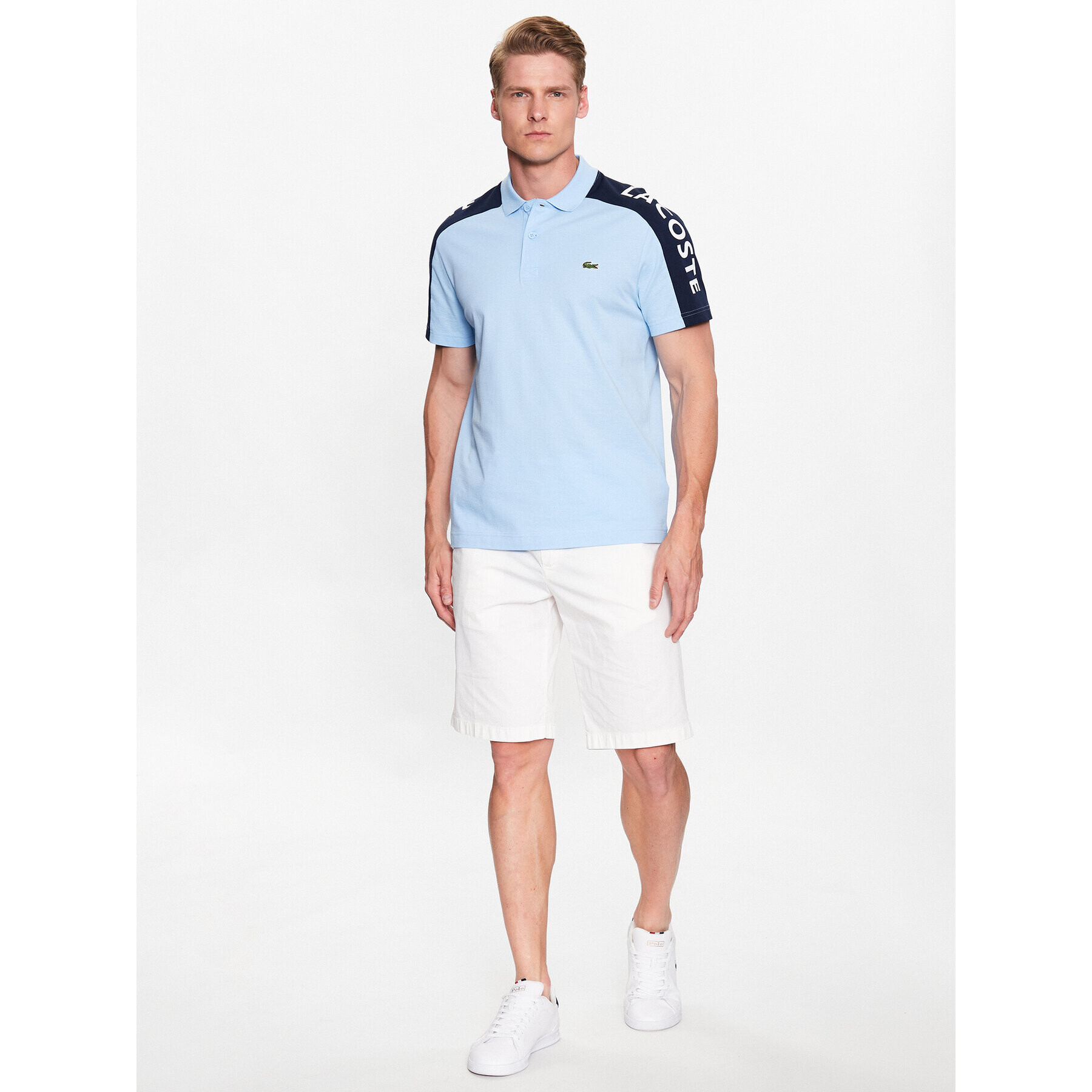 Lacoste Polo majica YH8844 Pisana Regular Fit - Pepit.si