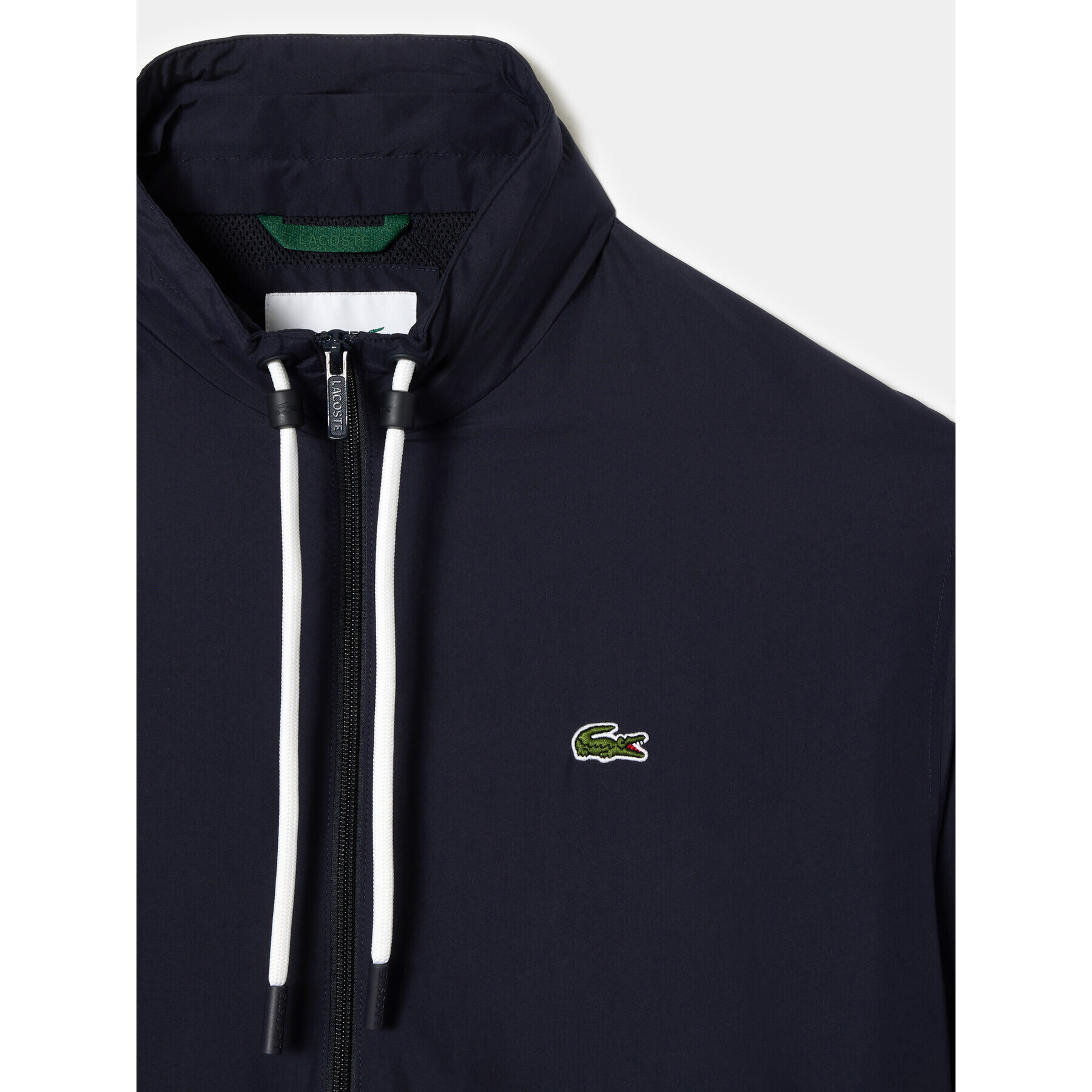 Lacoste Prehodna jakna BH1679 Mornarsko modra Regular Fit - Pepit.si