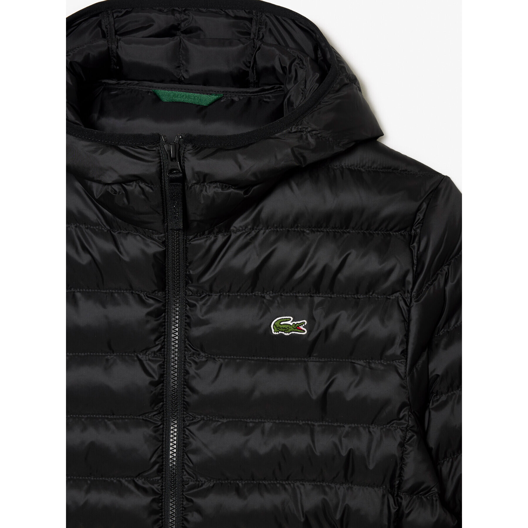 Lacoste Puhovka BH0539 Črna Regular Fit - Pepit.si