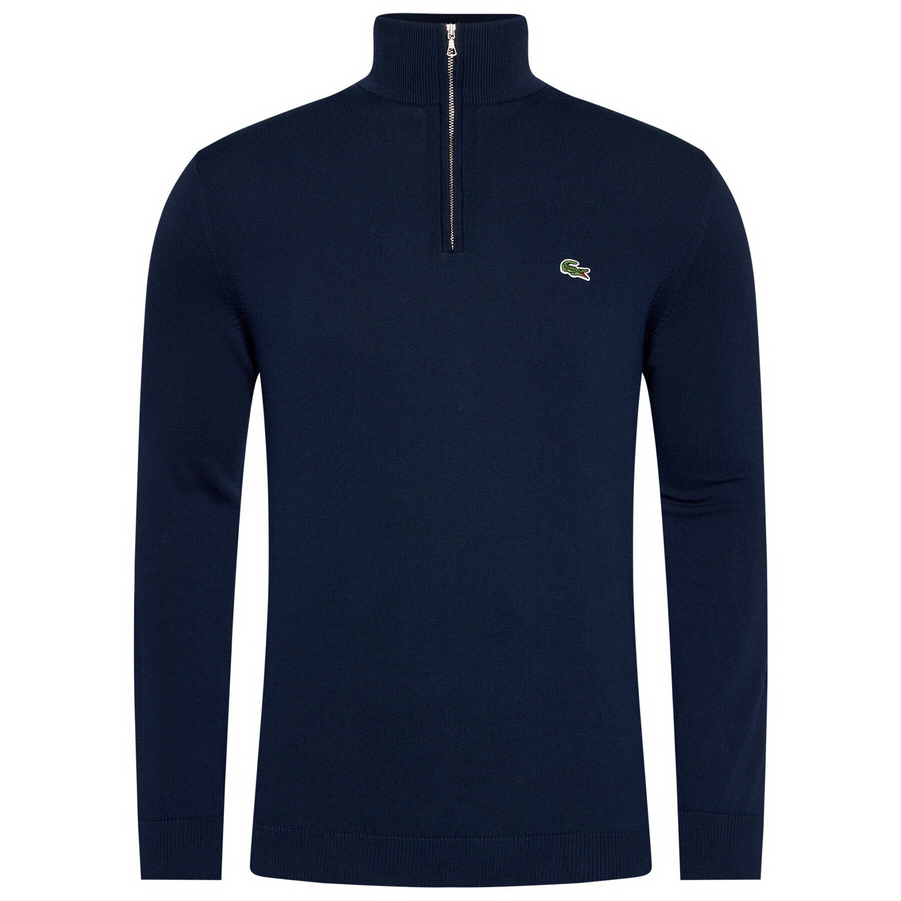 Lacoste Pulover AH1980 Mornarsko modra Classic Fit - Pepit.si