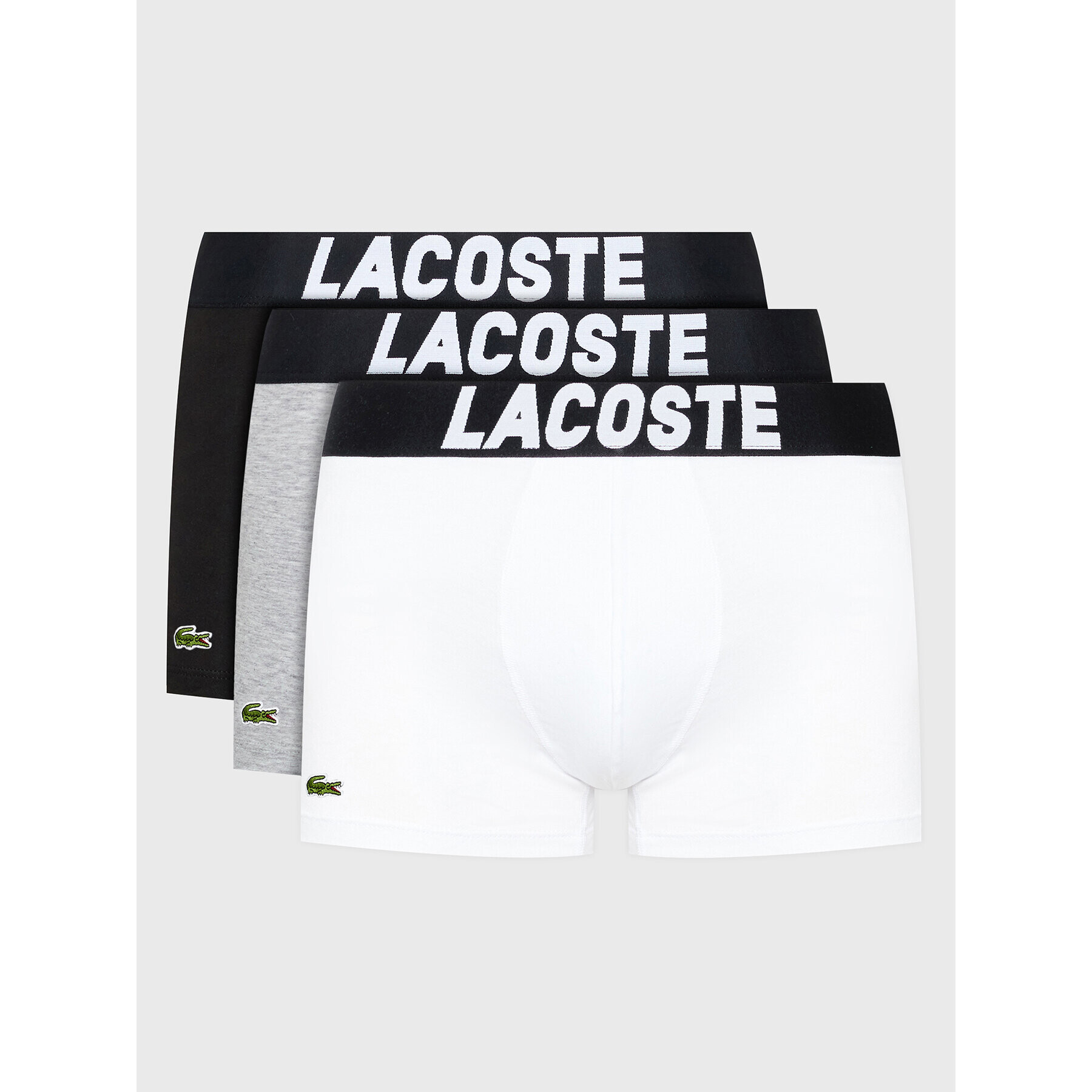 Lacoste Set 3 parov boksaric 5H2083 Pisana - Pepit.si