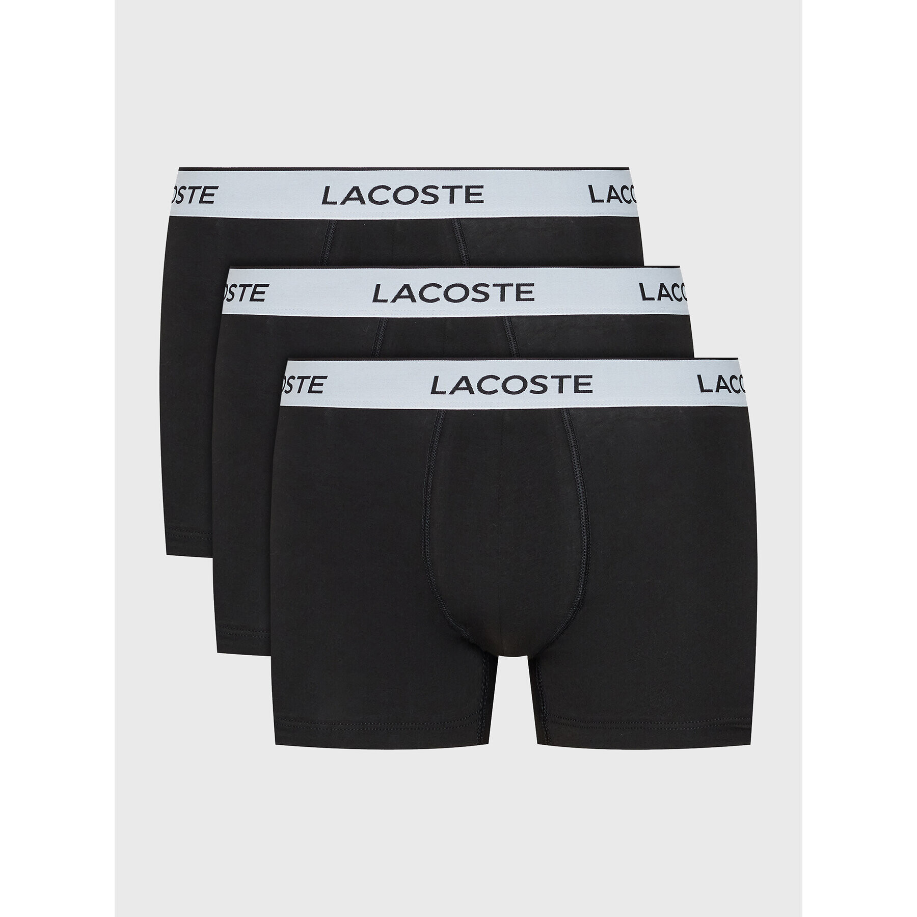 Lacoste Set 3 parov boksaric 5H8385 Črna - Pepit.si